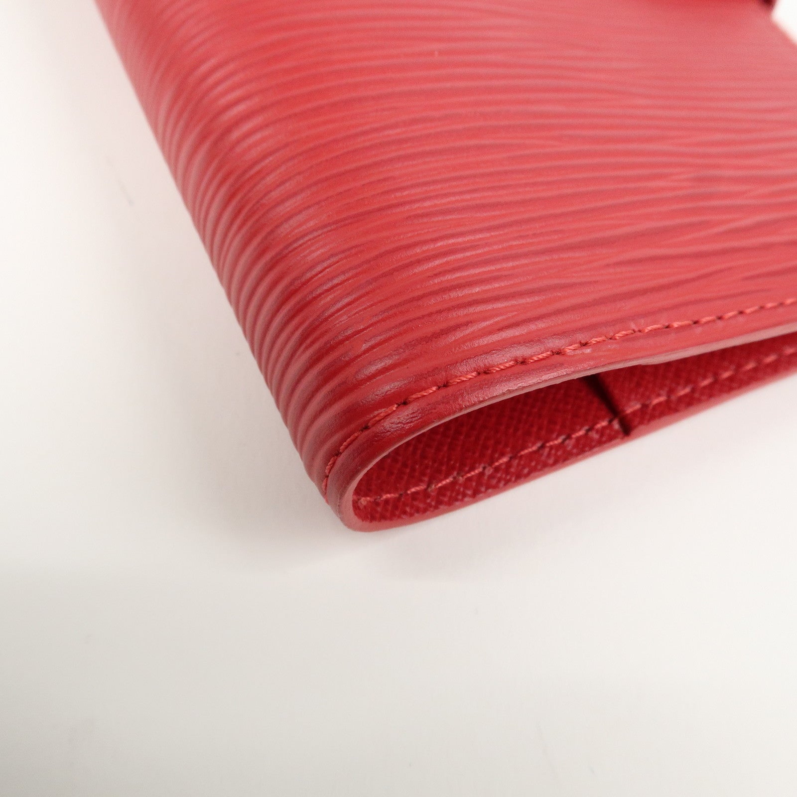 Louis Vuitton Epi Leather Agenda PM Planner Cover Rouge R2005E