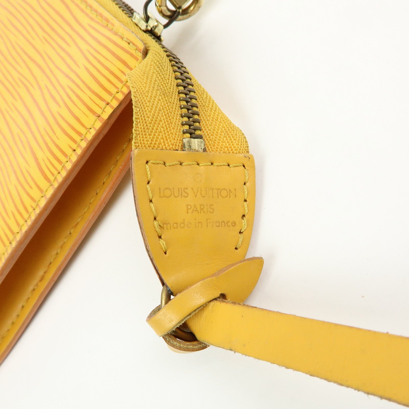 Louis Vuitton Epi Pochette Accessoires Pouch Tassili Yellow M52959