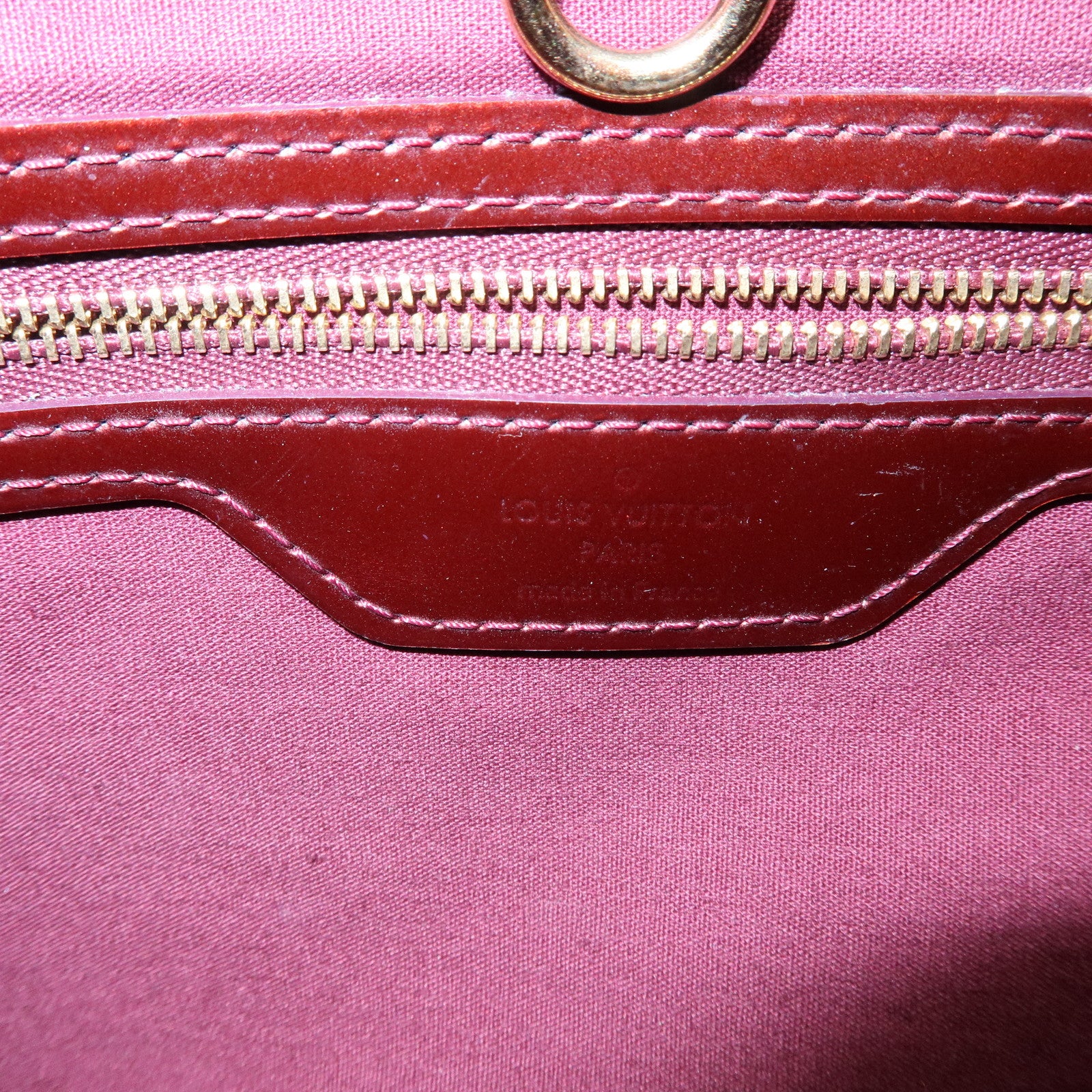 Louis Vuitton Monogram Vernis Leather Wilshire MM Tote Bag M91646