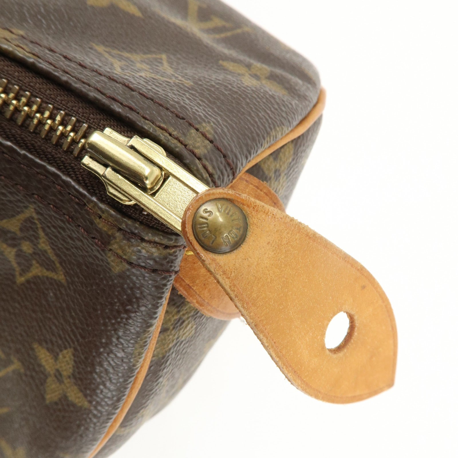 Louis Vuitton Monogram Speedy 30 Boston Bag Hand Bag Brown M41526