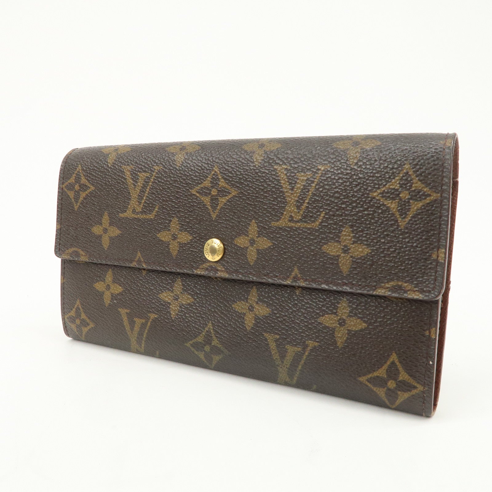 Louis Vuitton Monogram Pochette Porte Monnaie Credit Wallet M61723