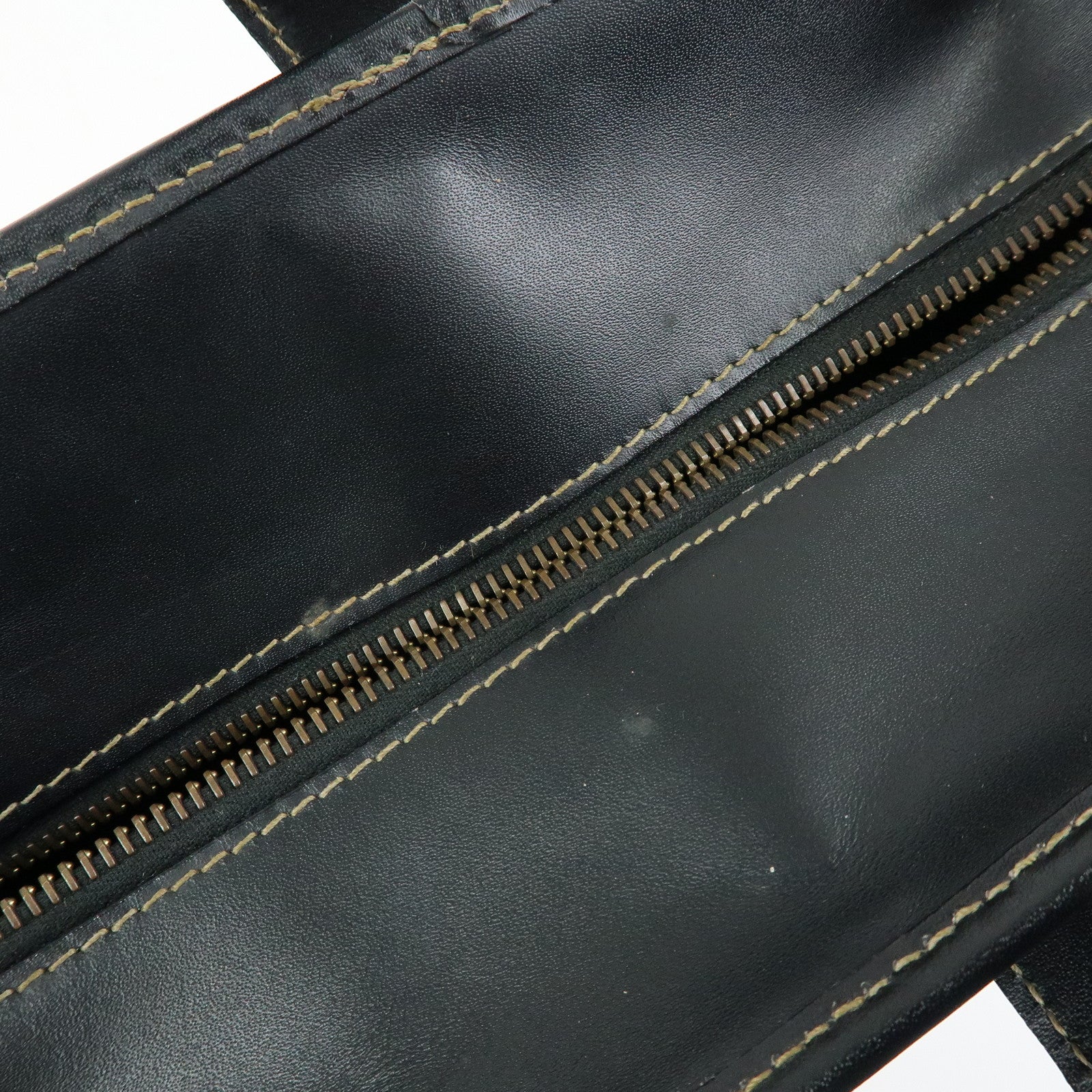 FENDI Pequin PVC Leather 2Way Bag Tote Bag Black Brown 14457