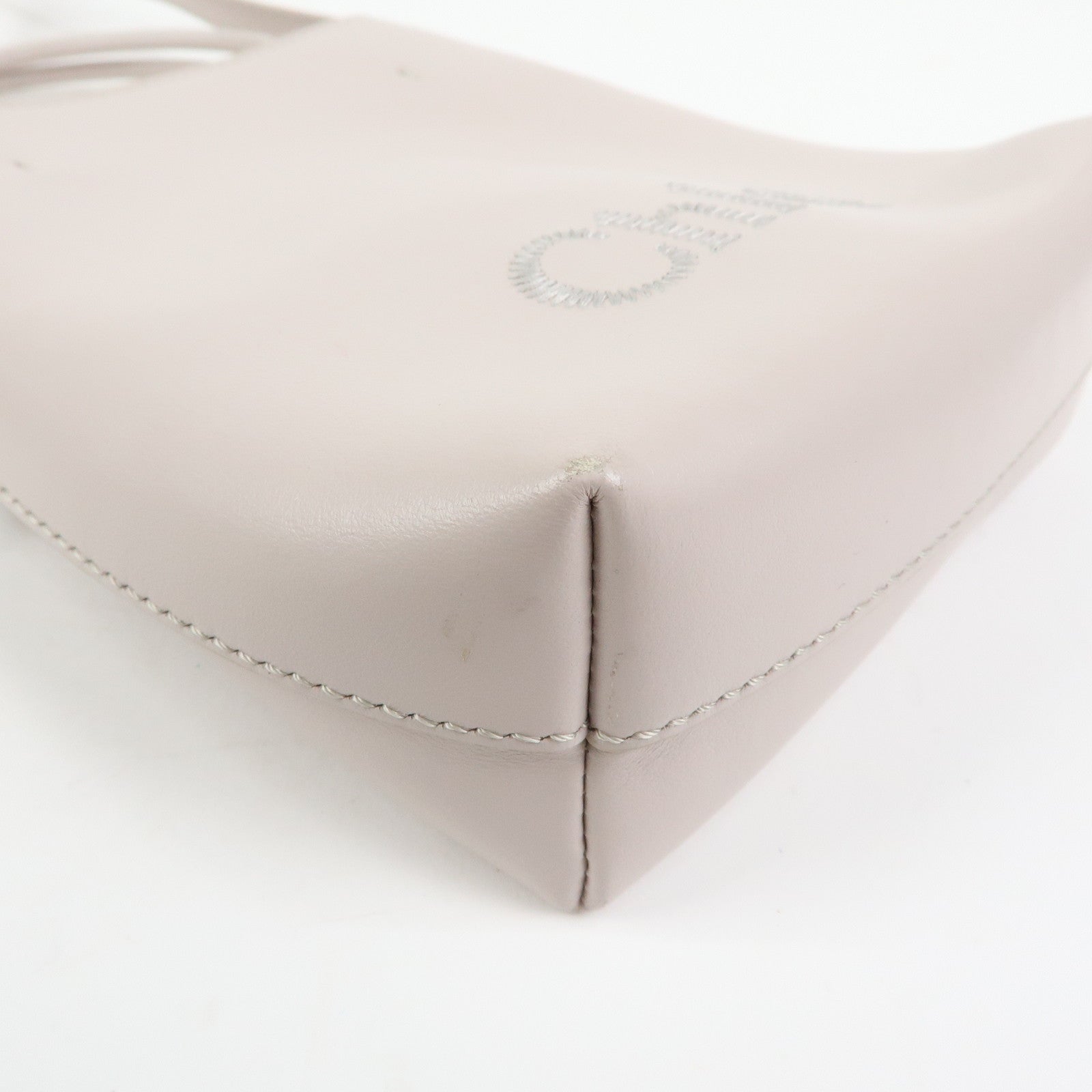Chloe Sense Micro Leather 2Way Bag Shoulder Bag Hand Bag Pink Beige