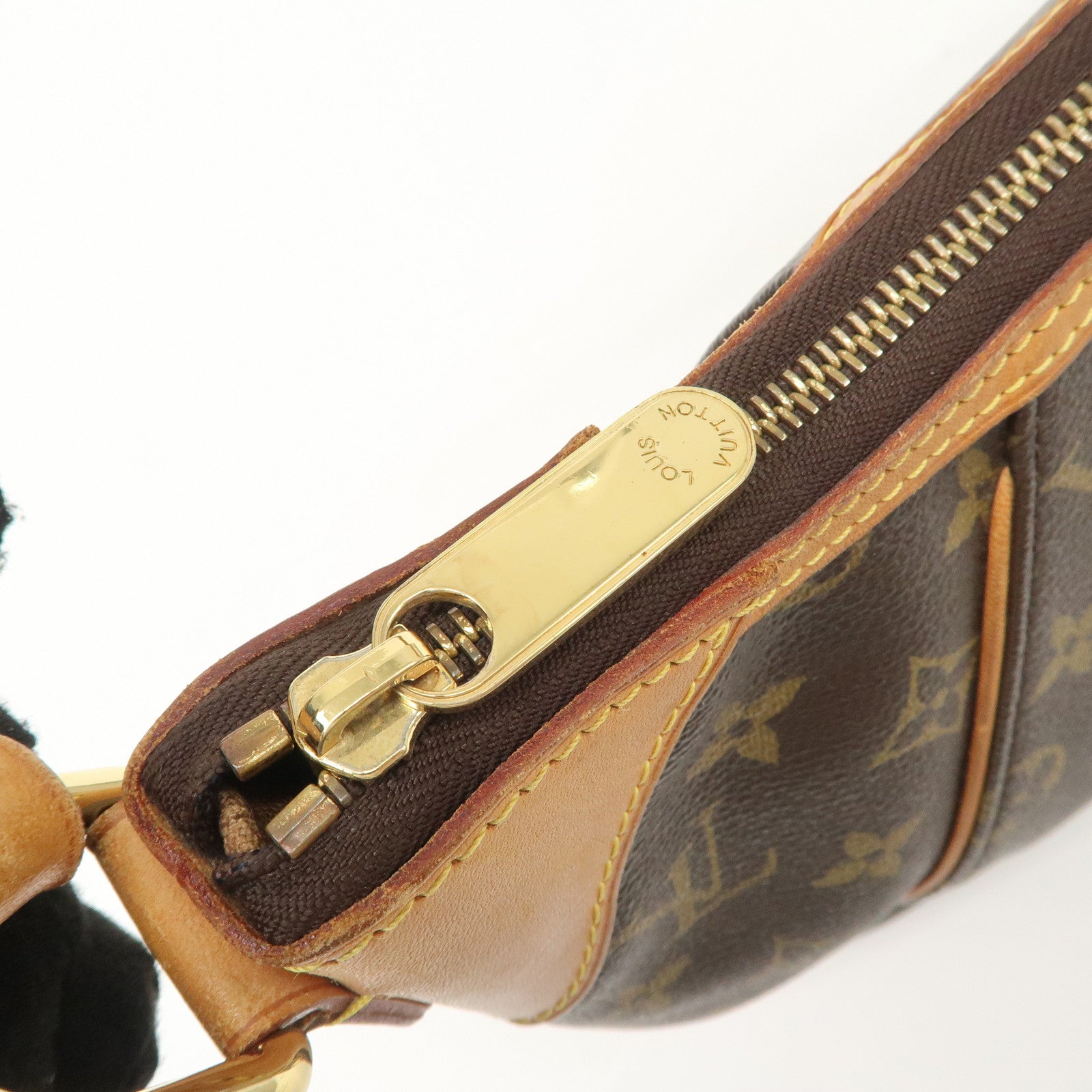 Louis Vuitton Monogram Thames PM Shoulder Bag Brown M56384 Used
