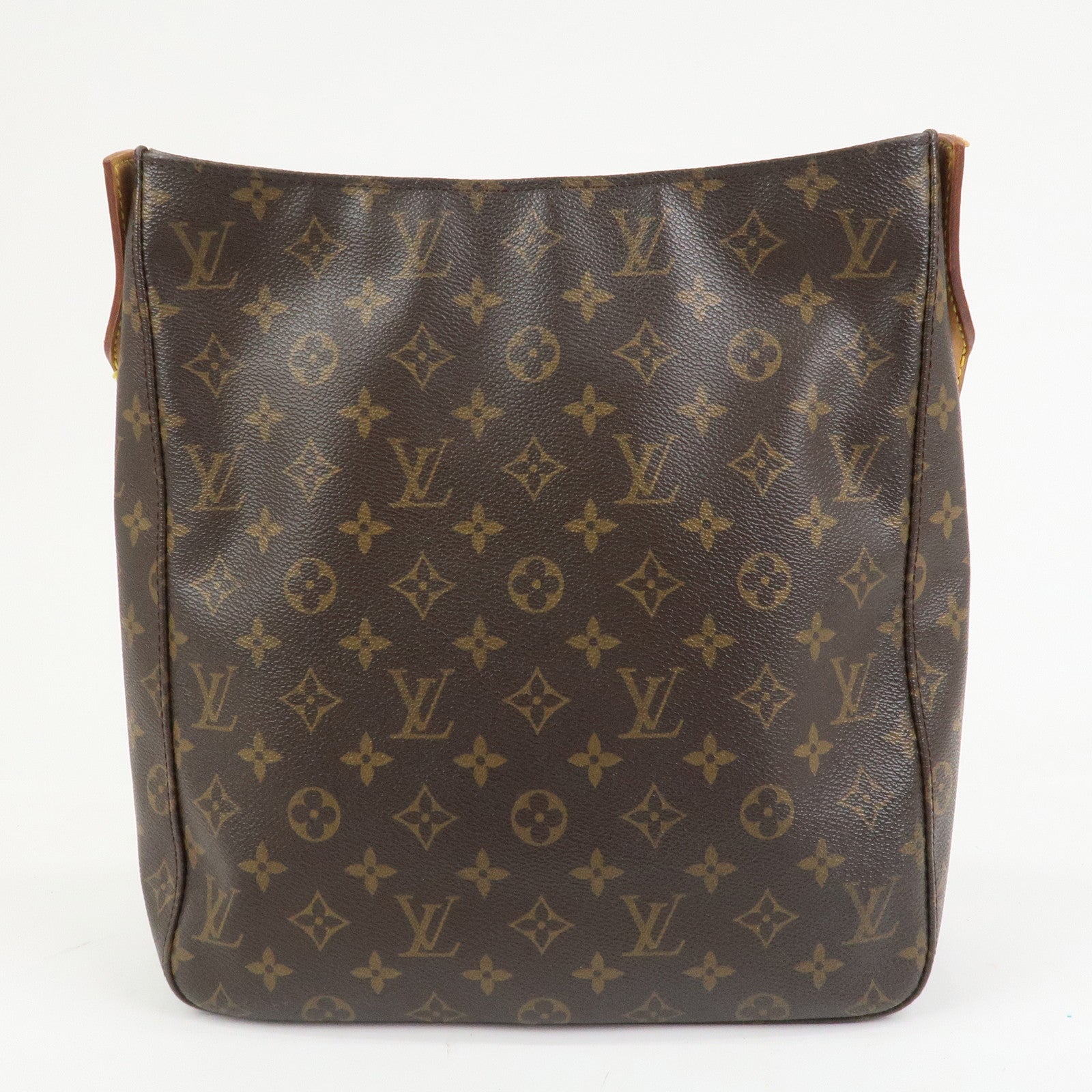 Louis Vuitton Monogram Looping GM Shoulder Bag Brown M51145