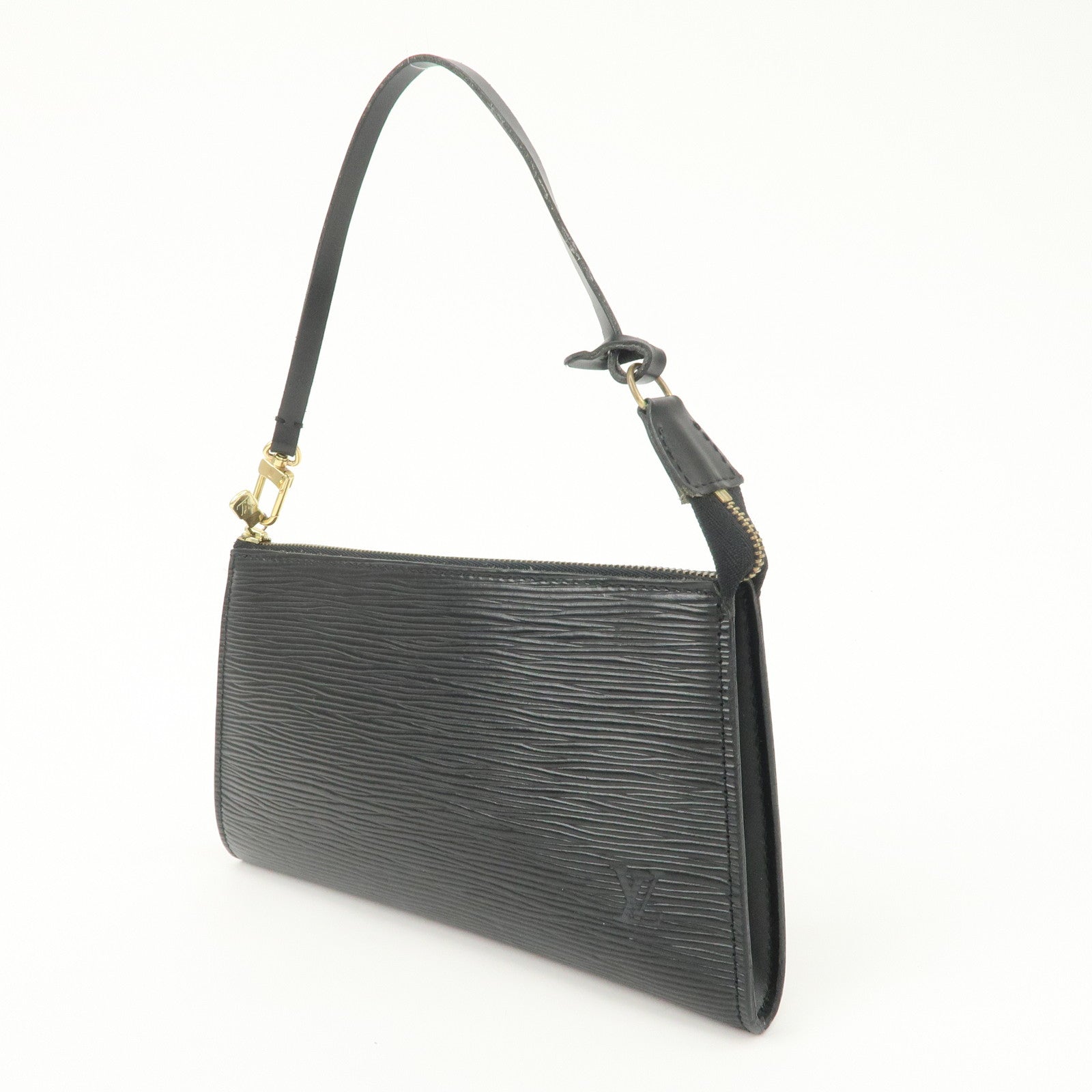Louis Vuitton Epi Pochette Accessoires Pouch Noir Black M52952 Used