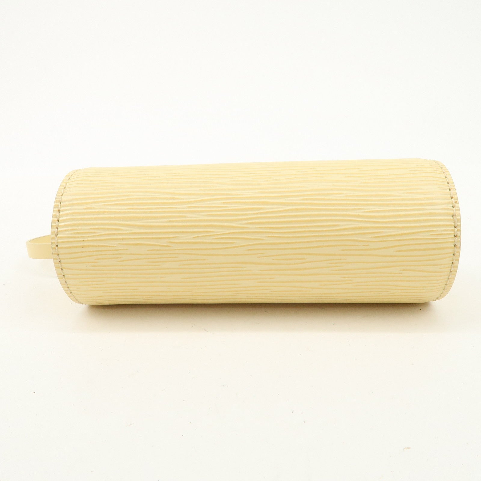 Louis Vuitton Epi Set of 2 Mini Pouch For Soufflo Bag Ivory Blue Used