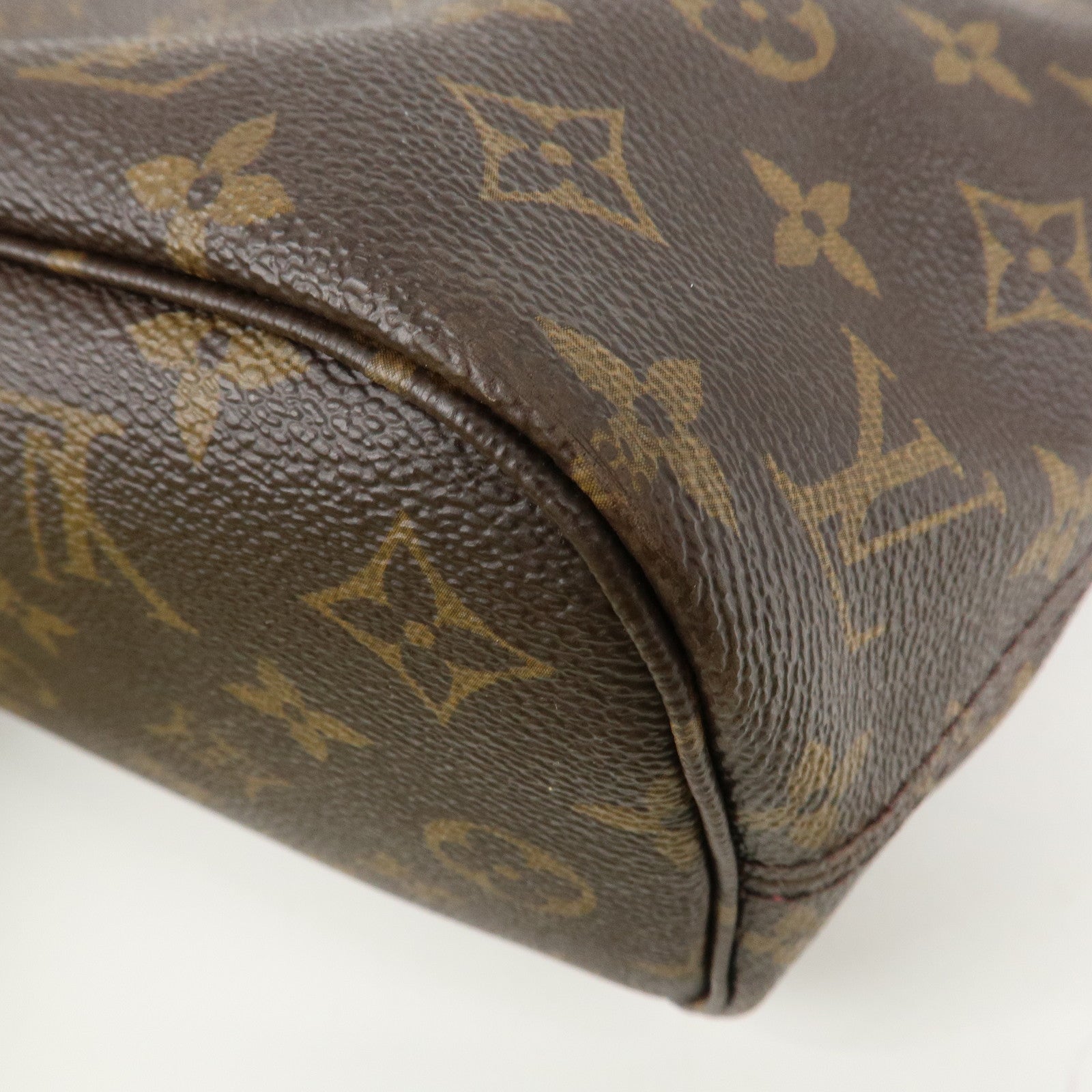 Louis Vuitton Monogram Neverfull PM Tote Bag Brown M41245 Used