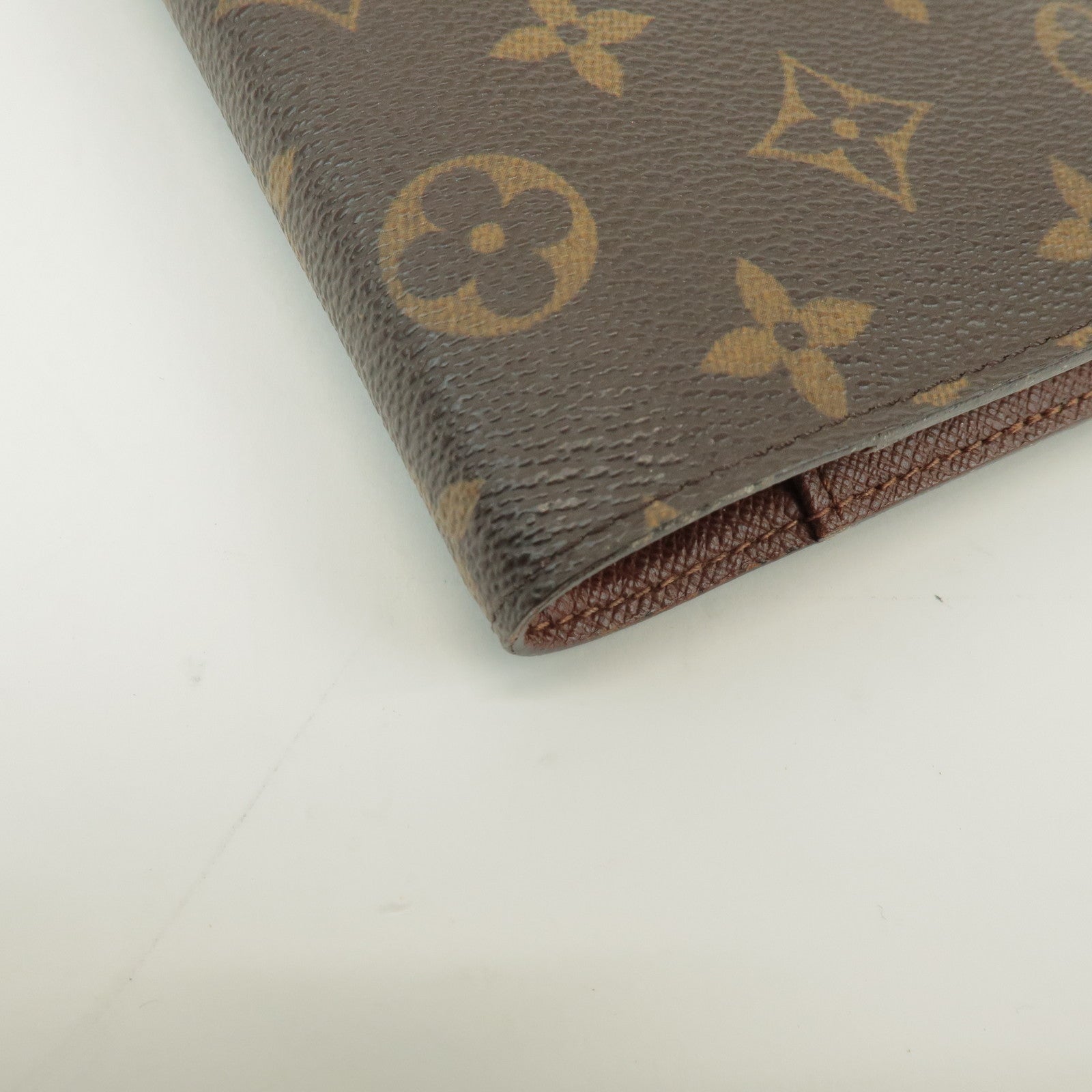 Louis Vuitton Monogram Agenda PM Planner Cover Brown R20005