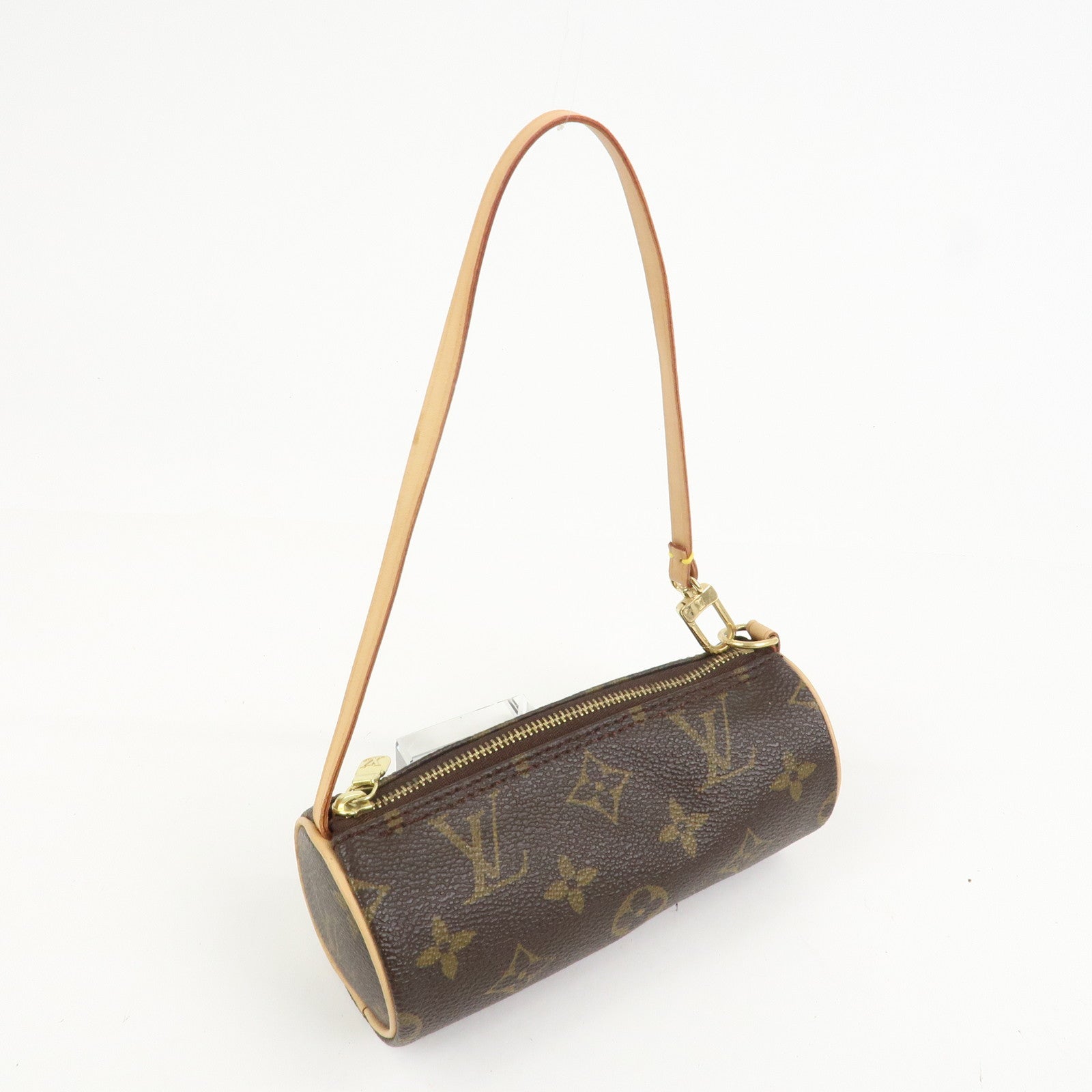 Louis Vuitton Monogram Mini Pouch for Papillon Bag Brown New Style
