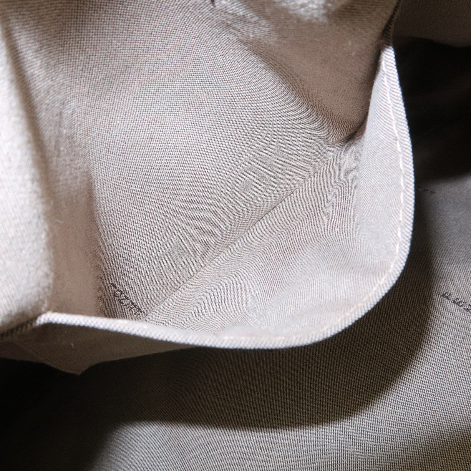 FENDI Zucchino Canvas Shoulder Bag Shoulder Bag Brown 8BN161