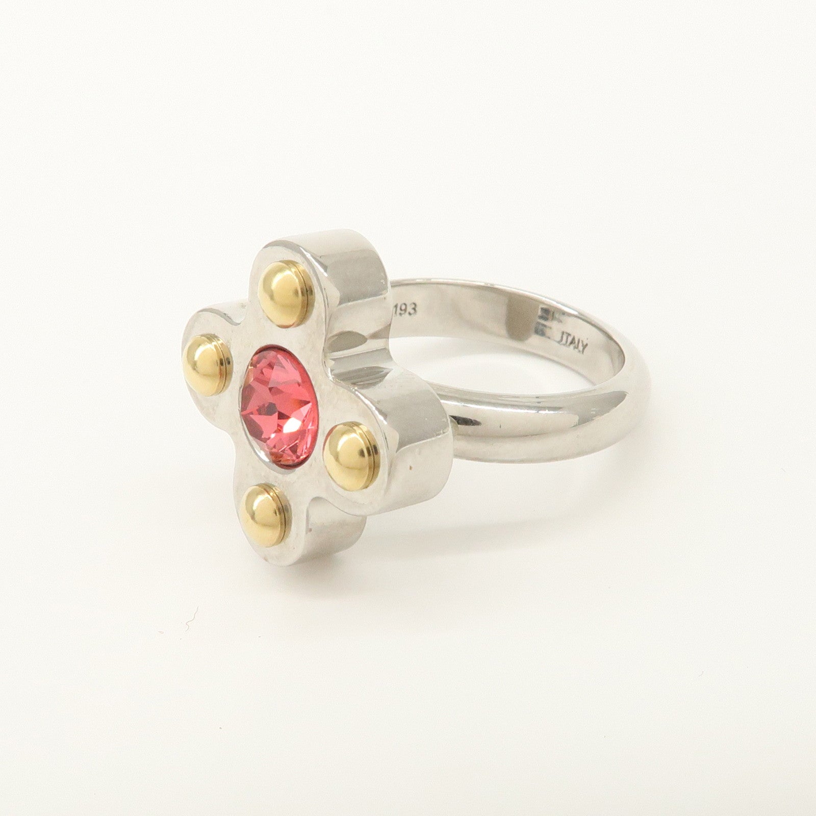 Louis Vuitton Set of 2 Bague Love Letters Ring Size M M67117
