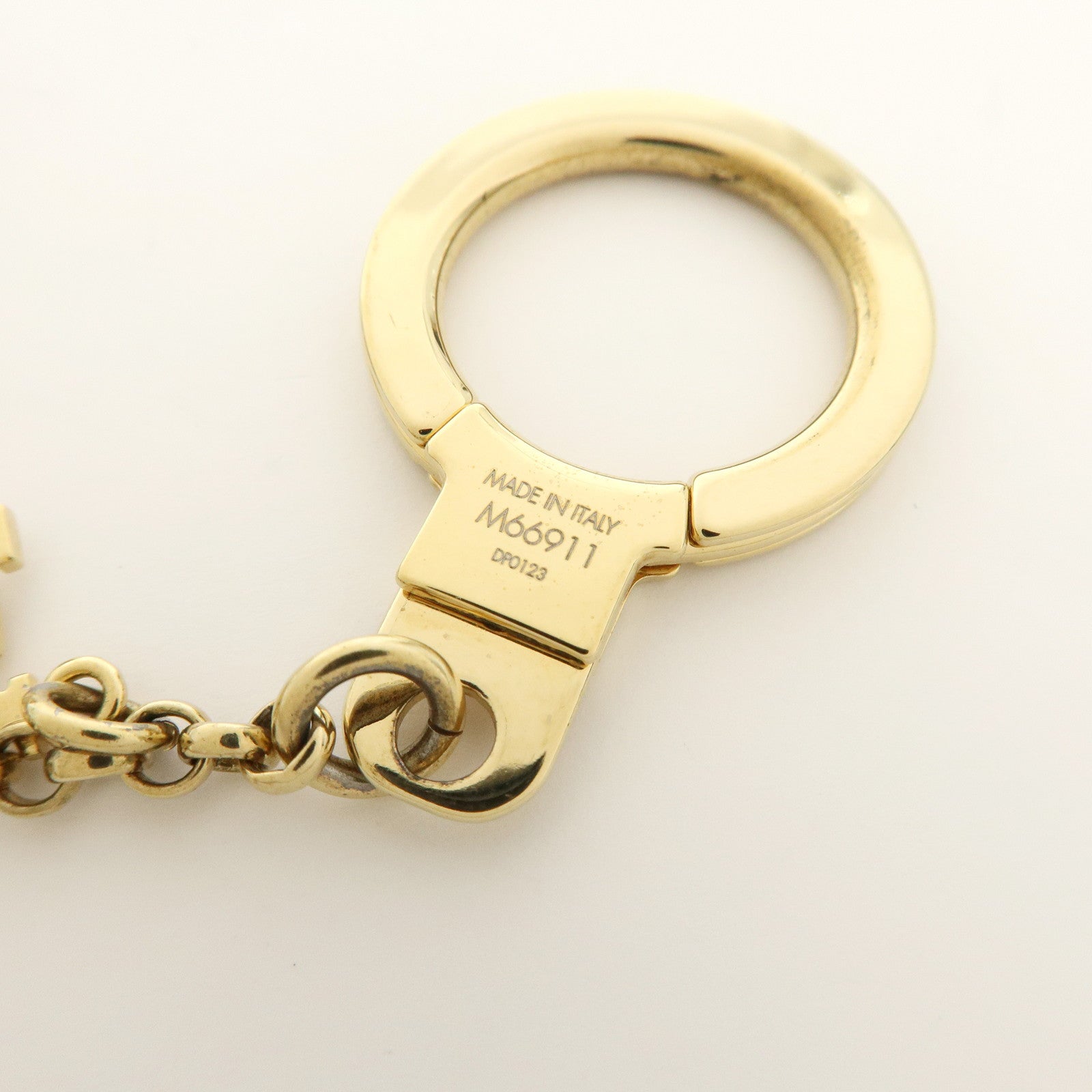 Louis Vuitton Bijou Sac Chaine Bee Fleur Bag Charm Gold M66911