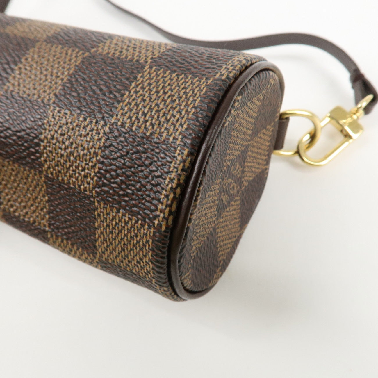 Louis Vuitton Damier Mini Pouch for Papillon Bag Damier Ebene Used