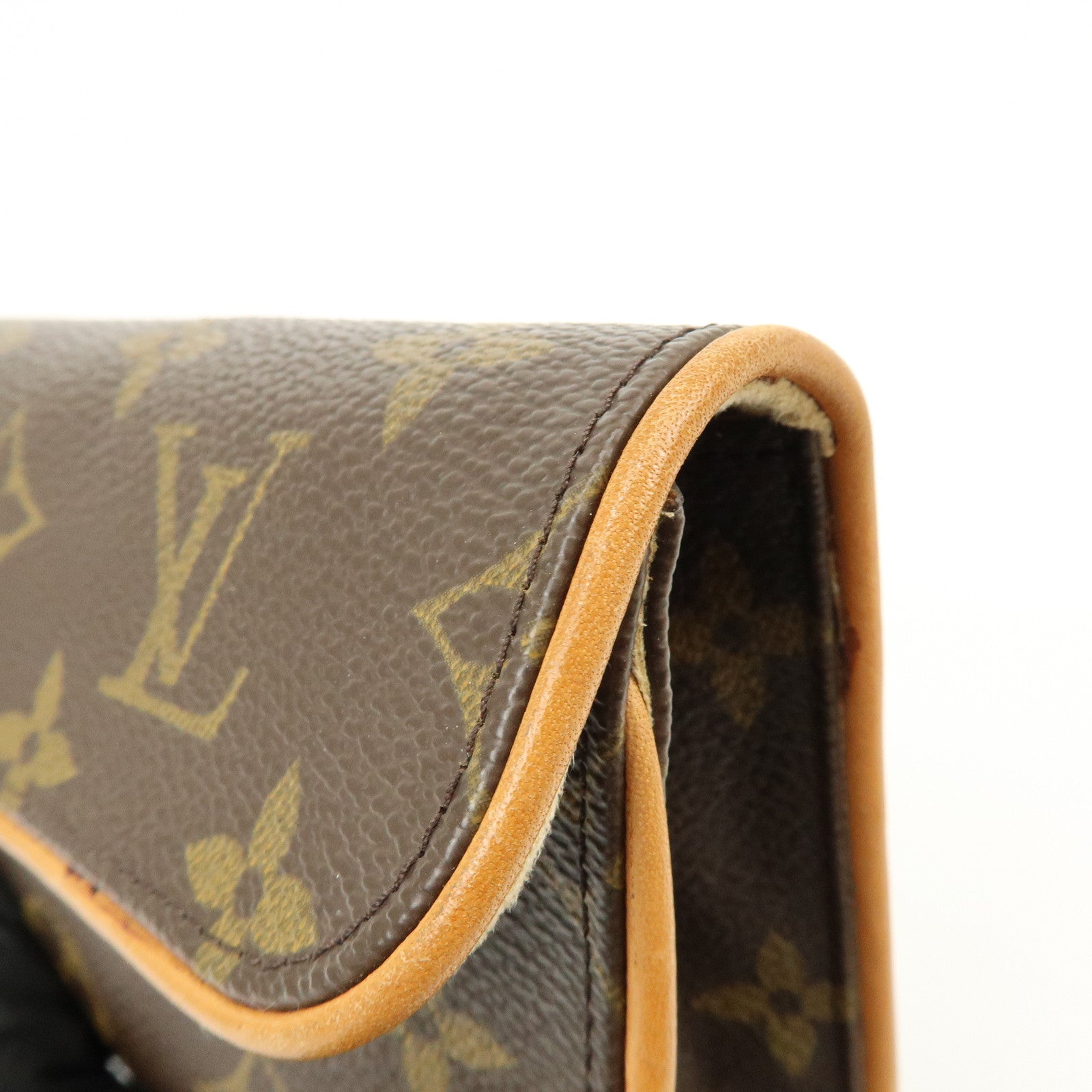 Louis Vuitton Monogram Pochette Florentine Waist Bag Belt M51855