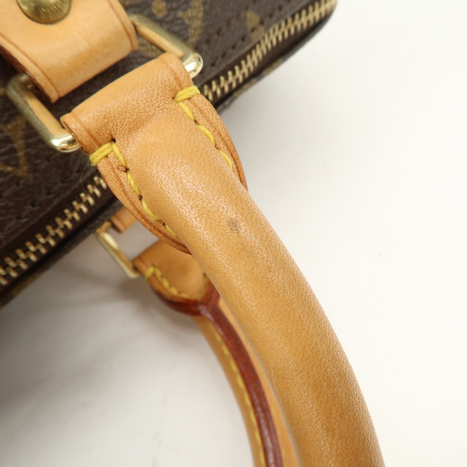 Louis Vuitton Monogram Speedy 30 Boston Bag Hand Bag Brown M41526