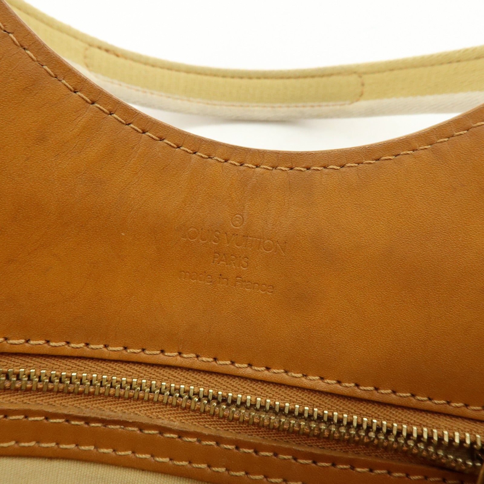 Louis Vuitton Monogram Mini Sac Catherine Hand Bag Beige M92328