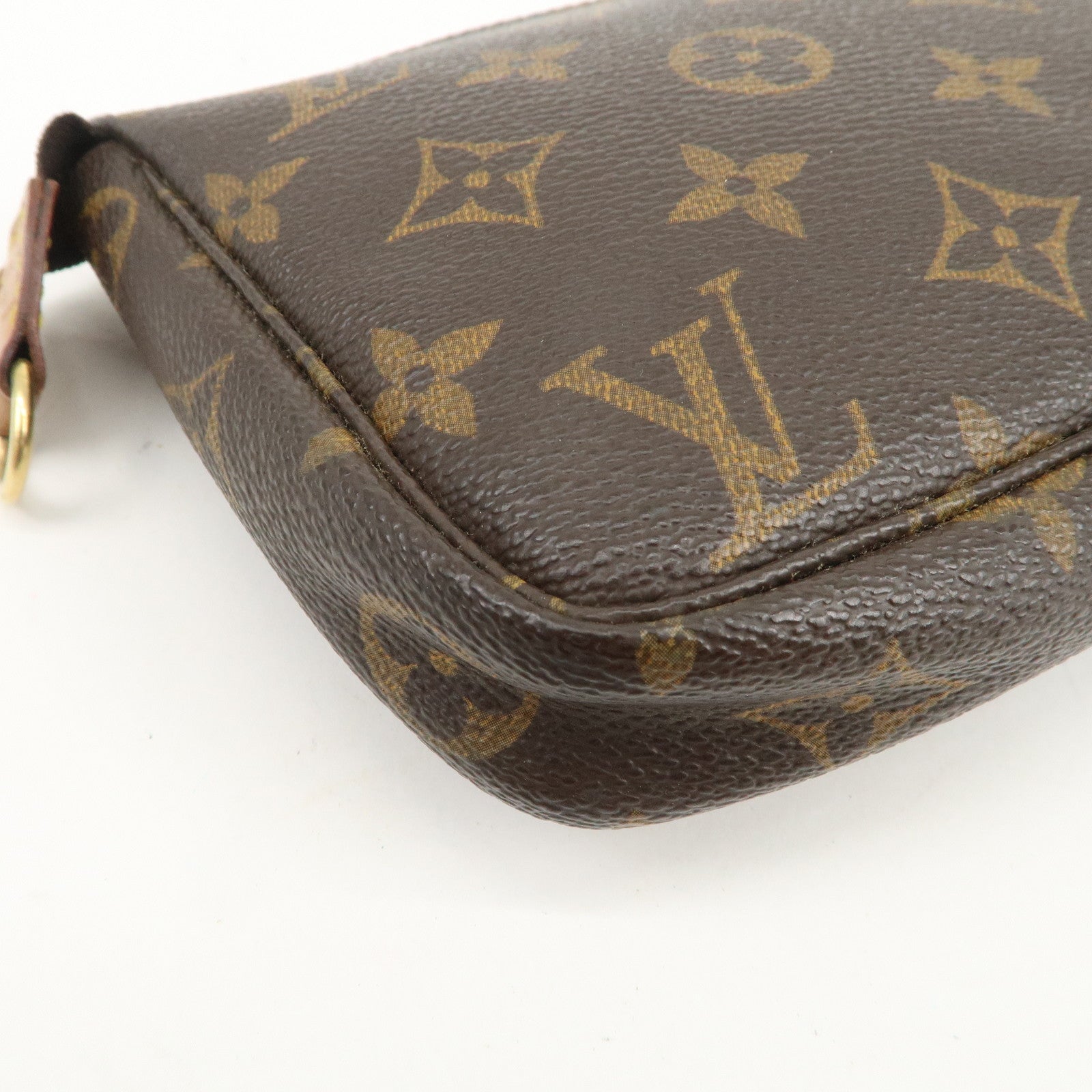 Louis Vuitton Monogram Pochette Accessoires Pouch Hand Bag M51980