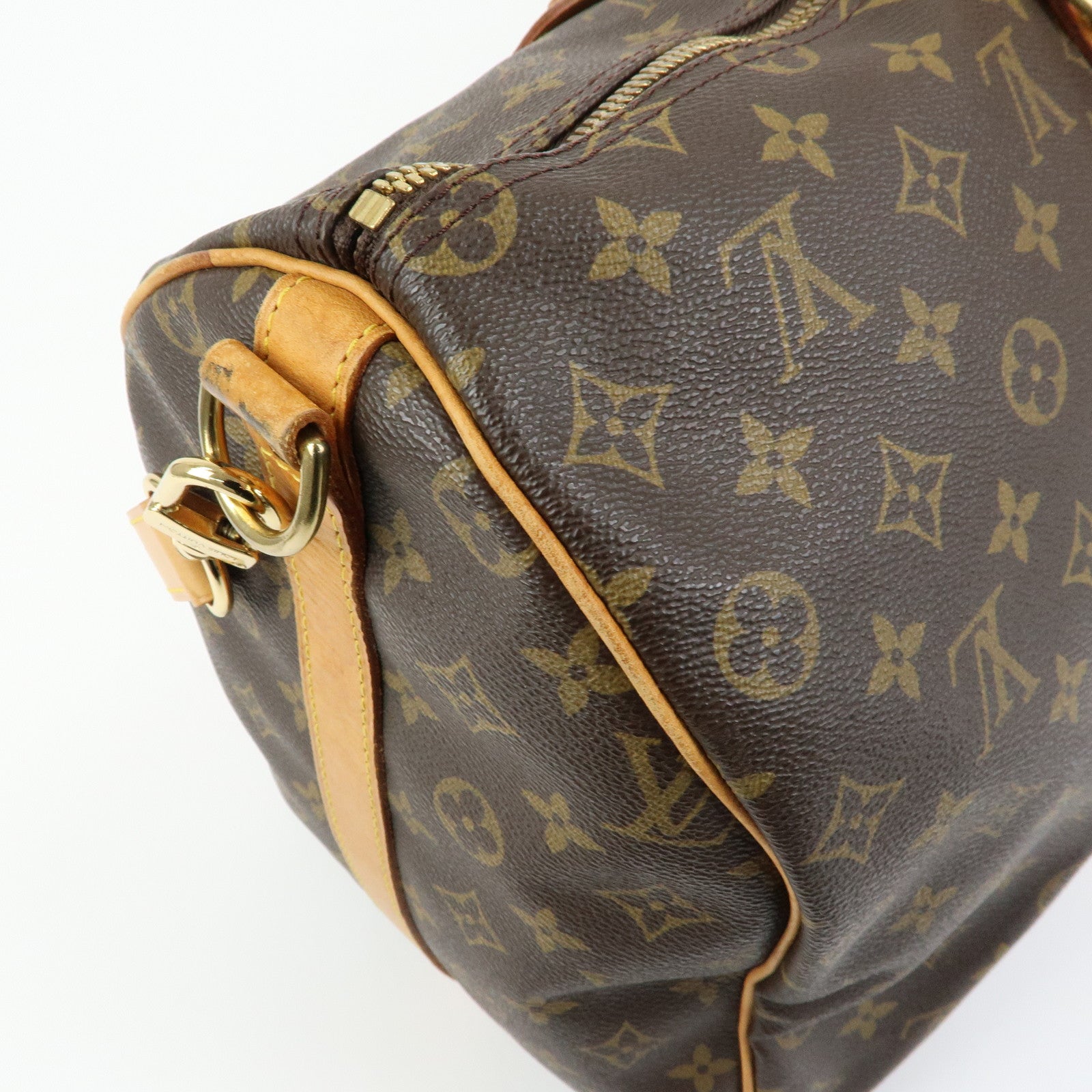 Louis Vuitton Monogram Keep All Bandouliere 50 Boston Bag M41416