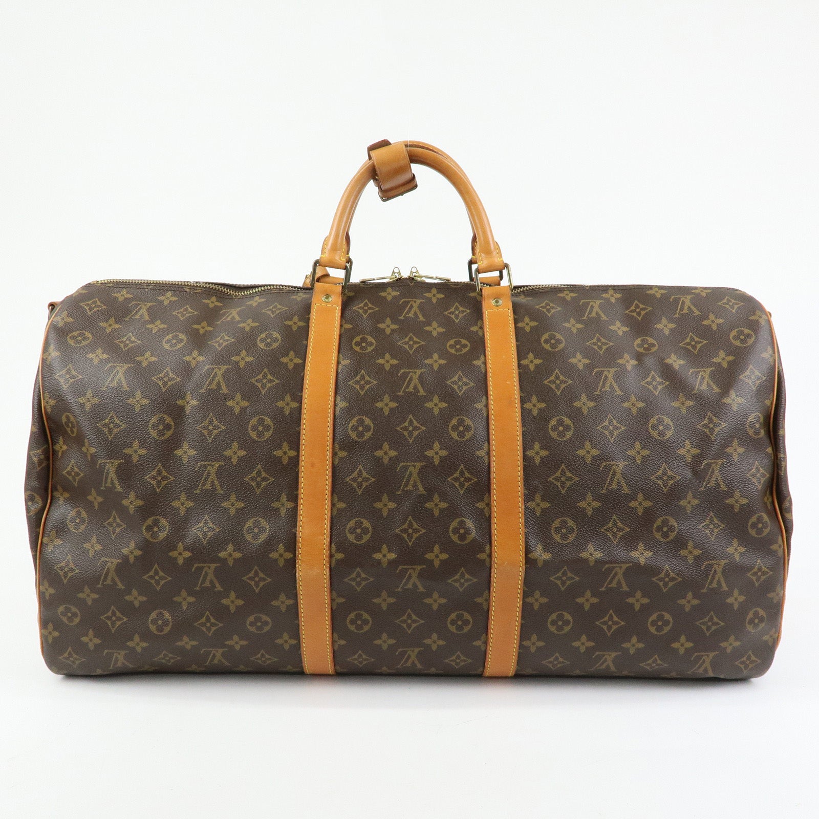 Louis Vuitton Monogram Keep All Bandouliere 60 Boston Bag M41412