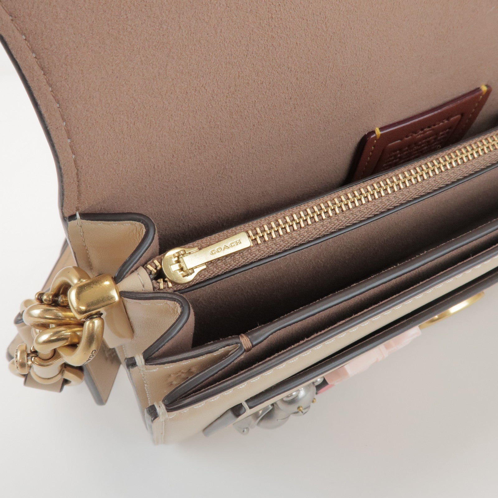 COACH Tabby 26 Leather 2Way Shoulder Hand Bag Japan Exclusive Ivory