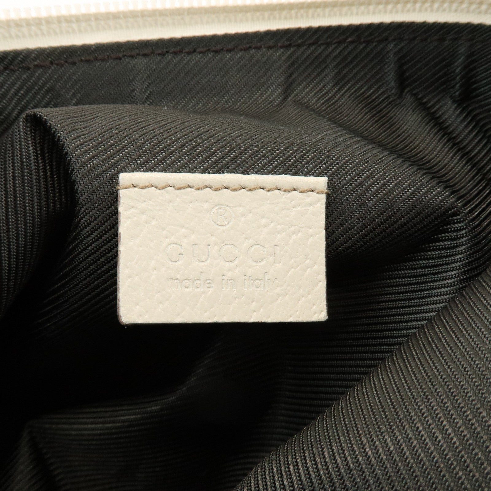 GUCCI Abbey GG Canvas Leather Accessory Pouch Hand Bag Pink 45750