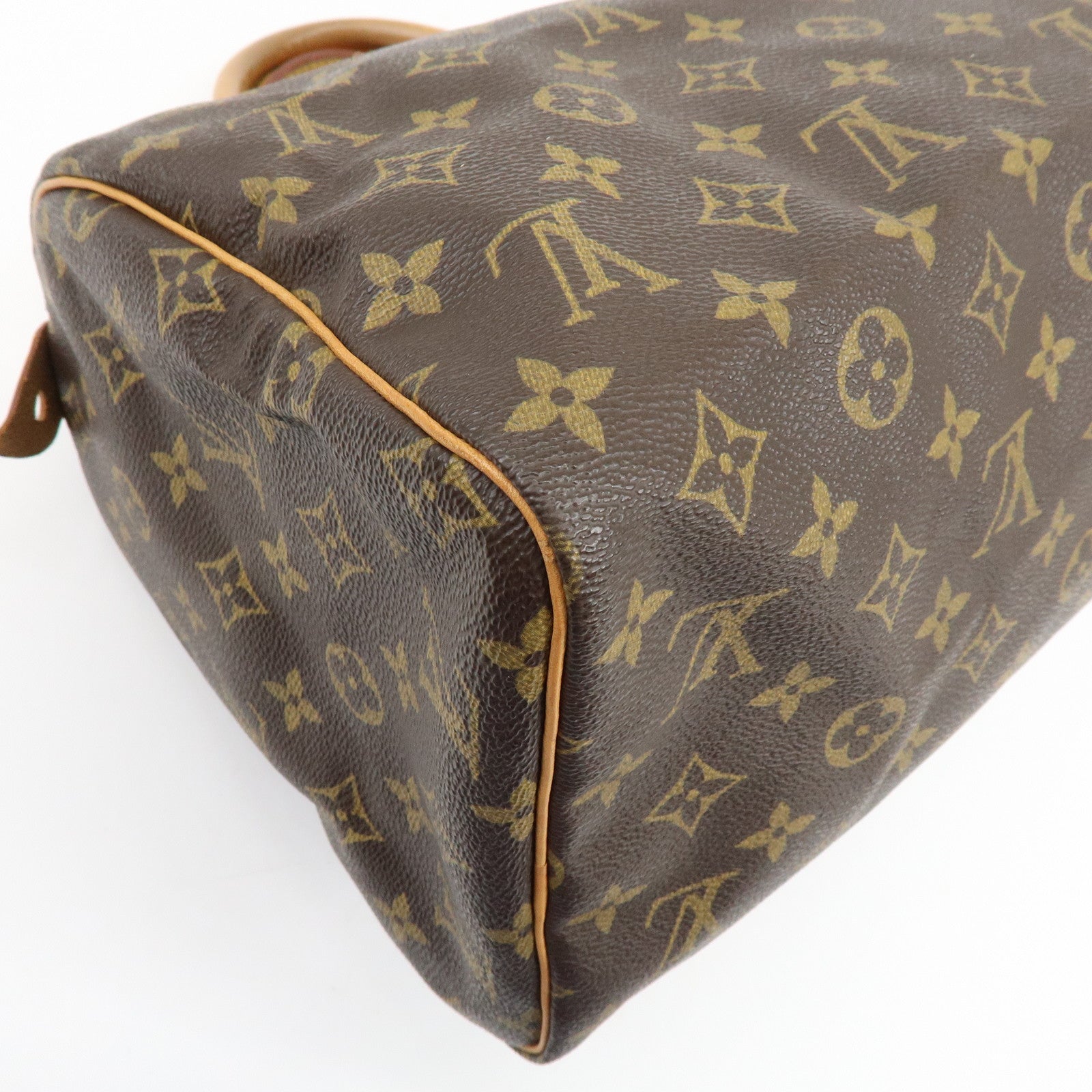 Louis Vuitton Monogram Speedy 30 Boston Bag Hand Bag Brown M41526