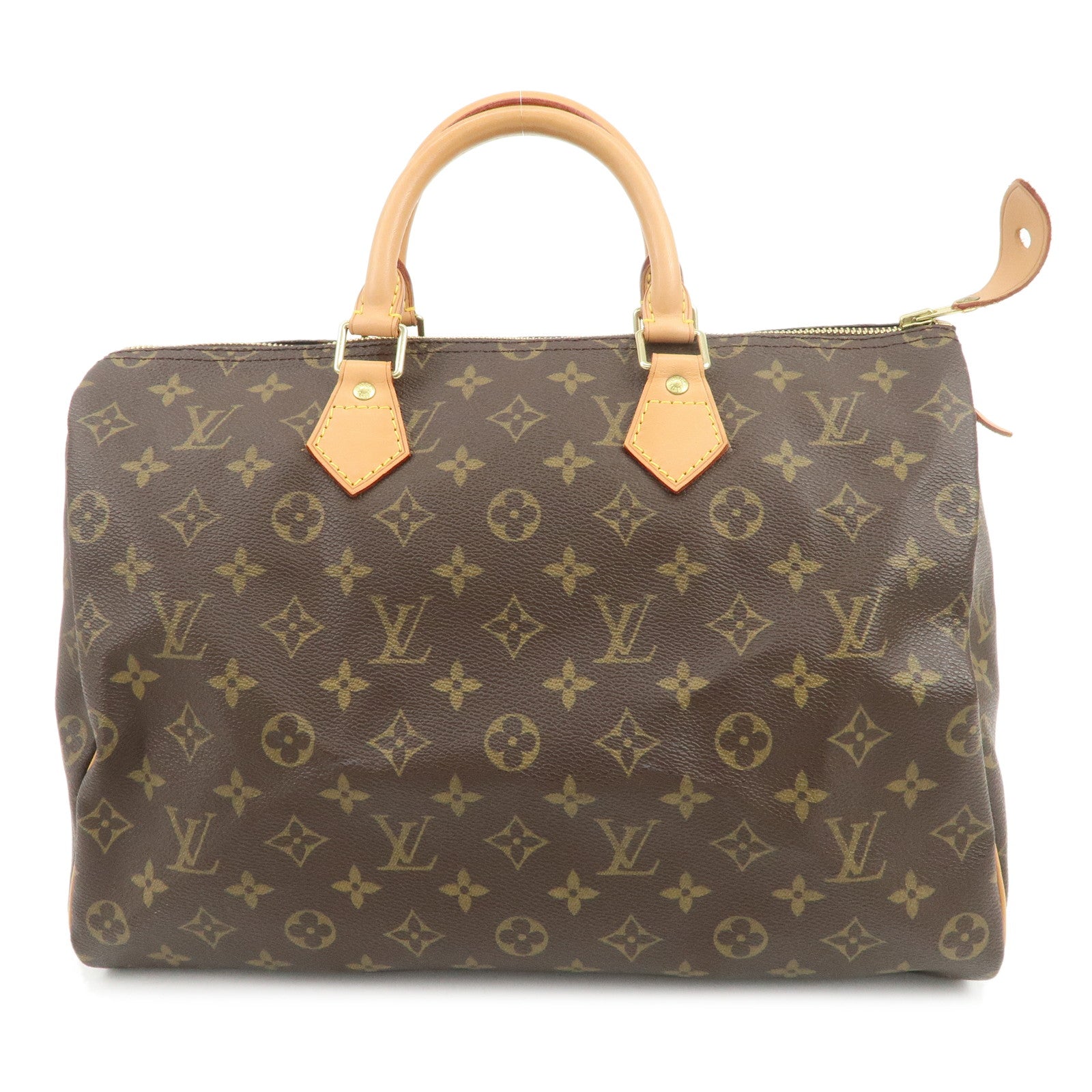 Louis Vuitton Monogram Speedy 35 Boston Bag Hand Bag M41524