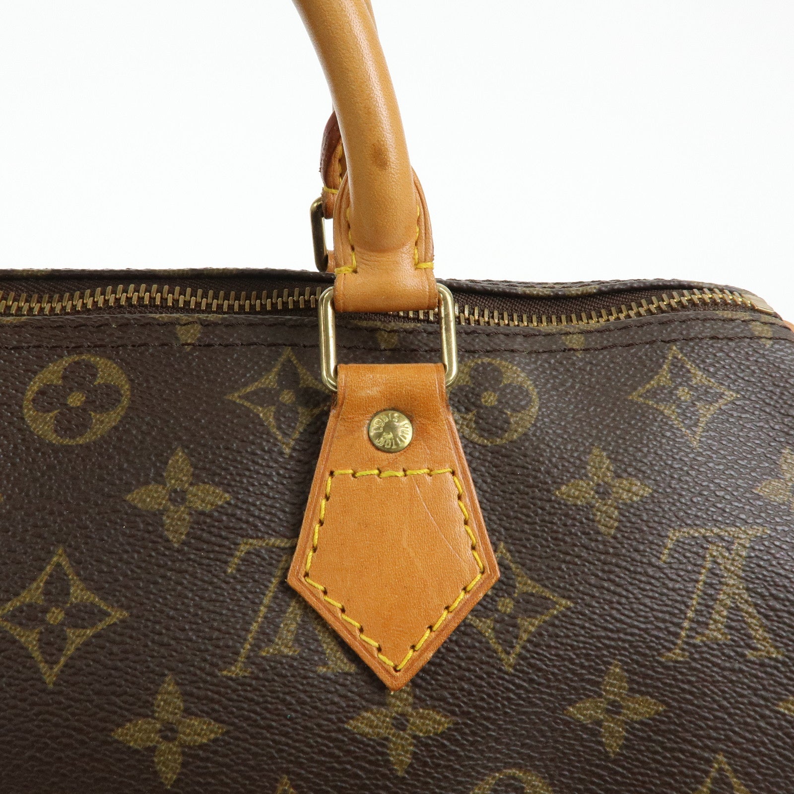 Louis Vuitton Monogram Speedy 30 Boston Bag Hand Bag Brown M41526