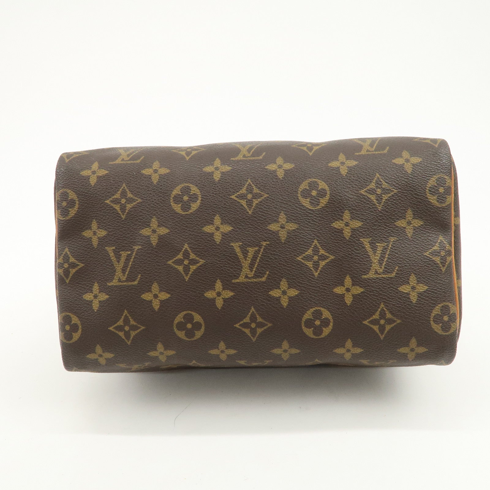 Louis Vuitton Monogram Speedy 25 Boston Bag Hand Bag Brown M41528