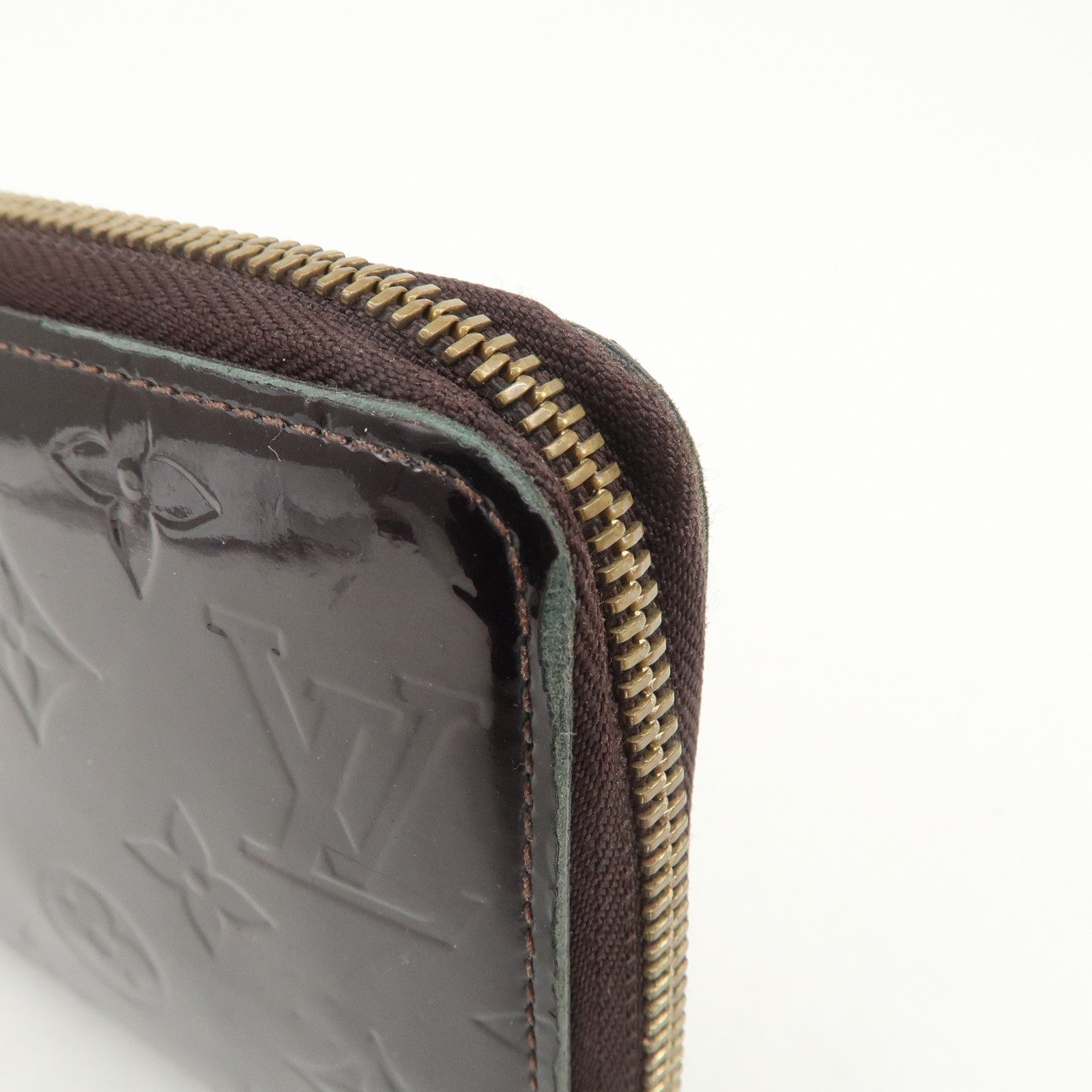 Louis Vuitton Monogram Vernis Leather Set of 2 Wallet M93522/M93575