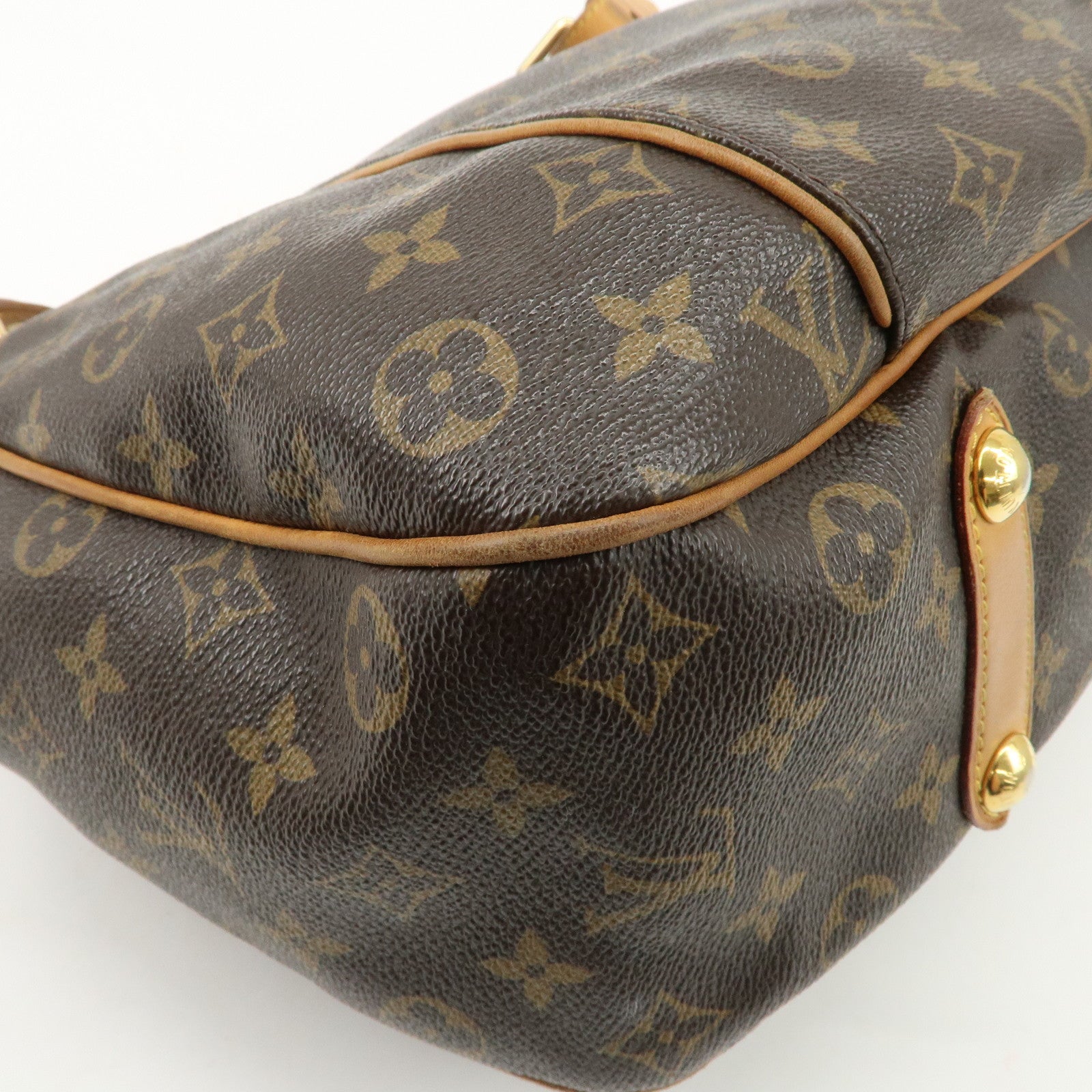 Louis Vuitton Monogram Galliera PM Shoulder Bag Brown M56382