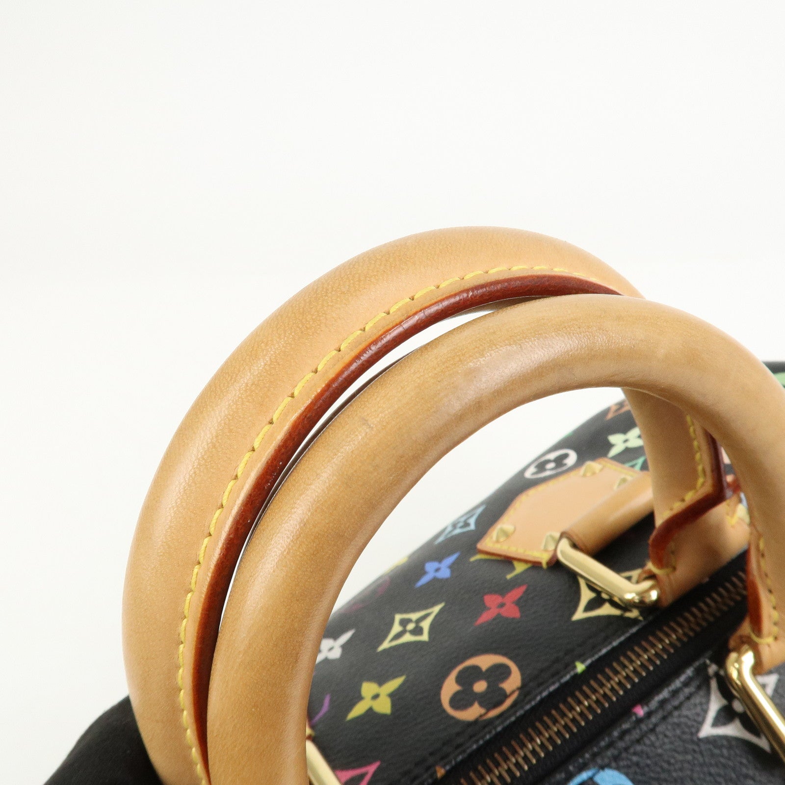 Louis Vuitton Monogram Multicolor Speedy 30 Hand Bag Noir M92642