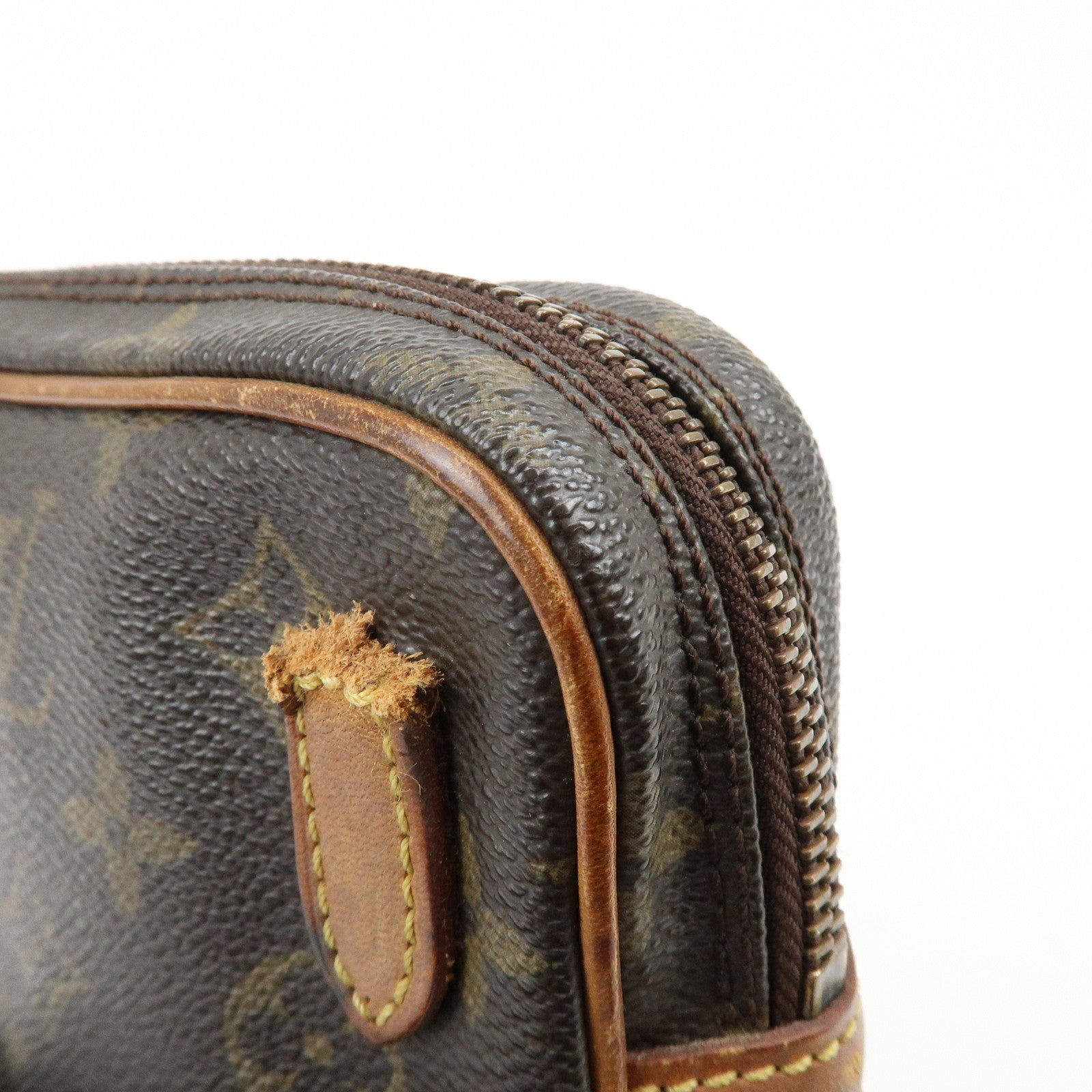 Louis Vuitton Monogram Pochette Marly Bandouliere Bag Brown M51828