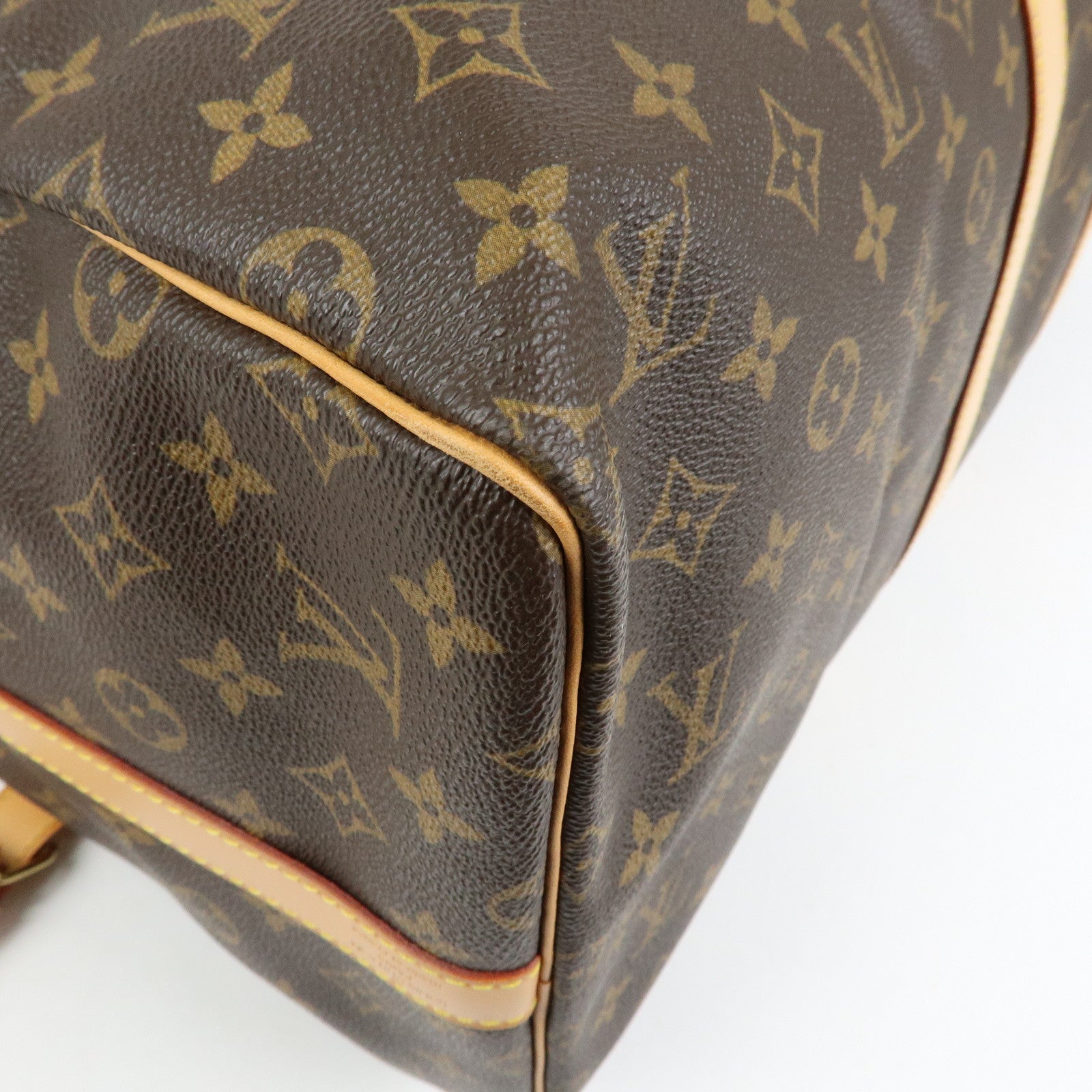 Louis Vuitton Monogram Keep All Bandouliere 55 Boston Bag M41414