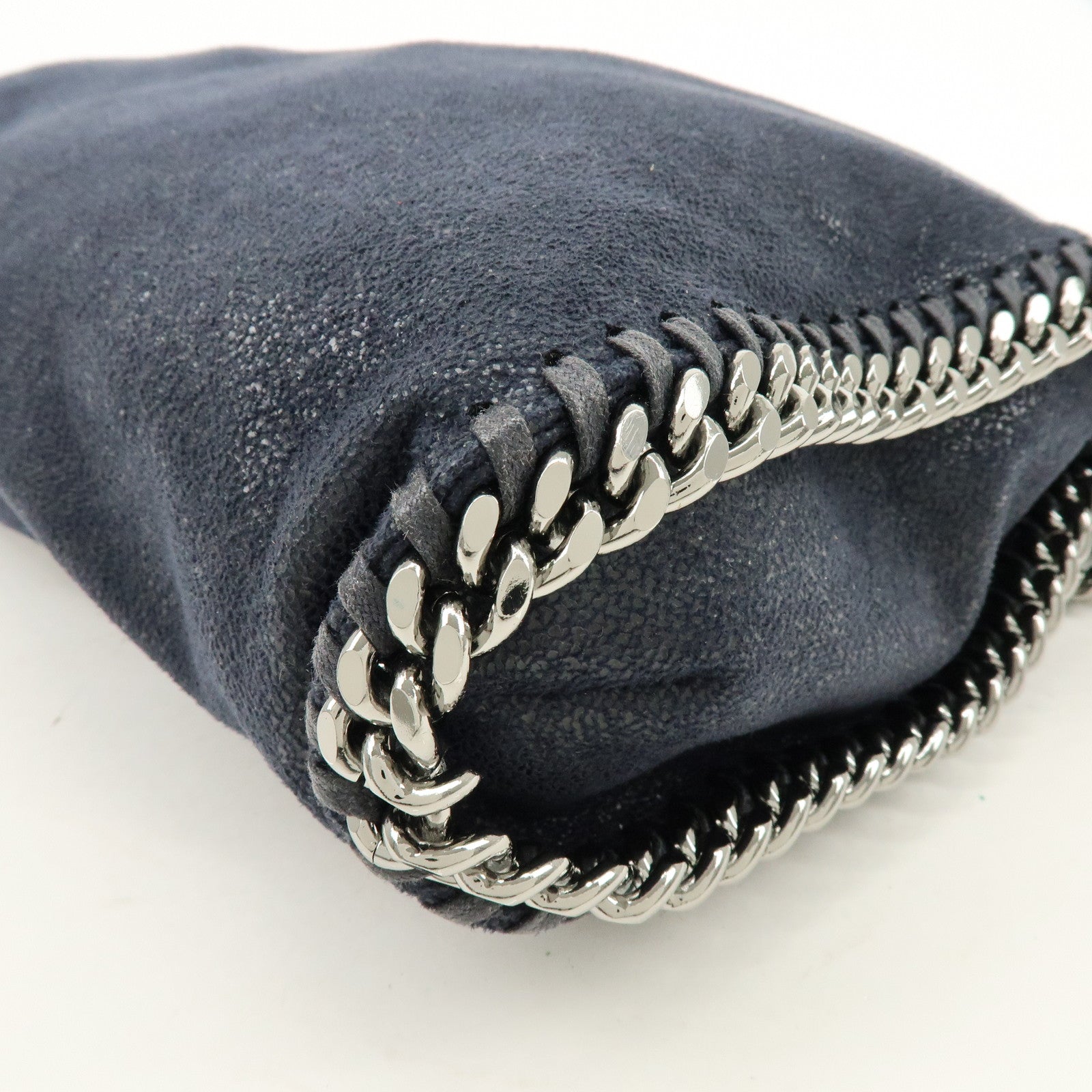 STELLA MCCARTNEY Falabella Faux Leather 2Way Bag Dark Navy 234387