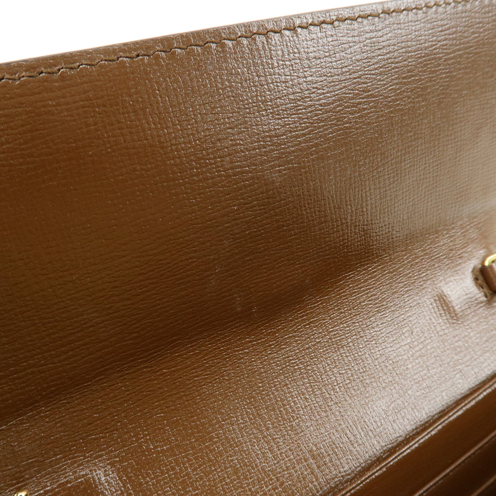 GUCCI Jackie 1961 Sherry Leather Chain Wallet Beige 652681.0416