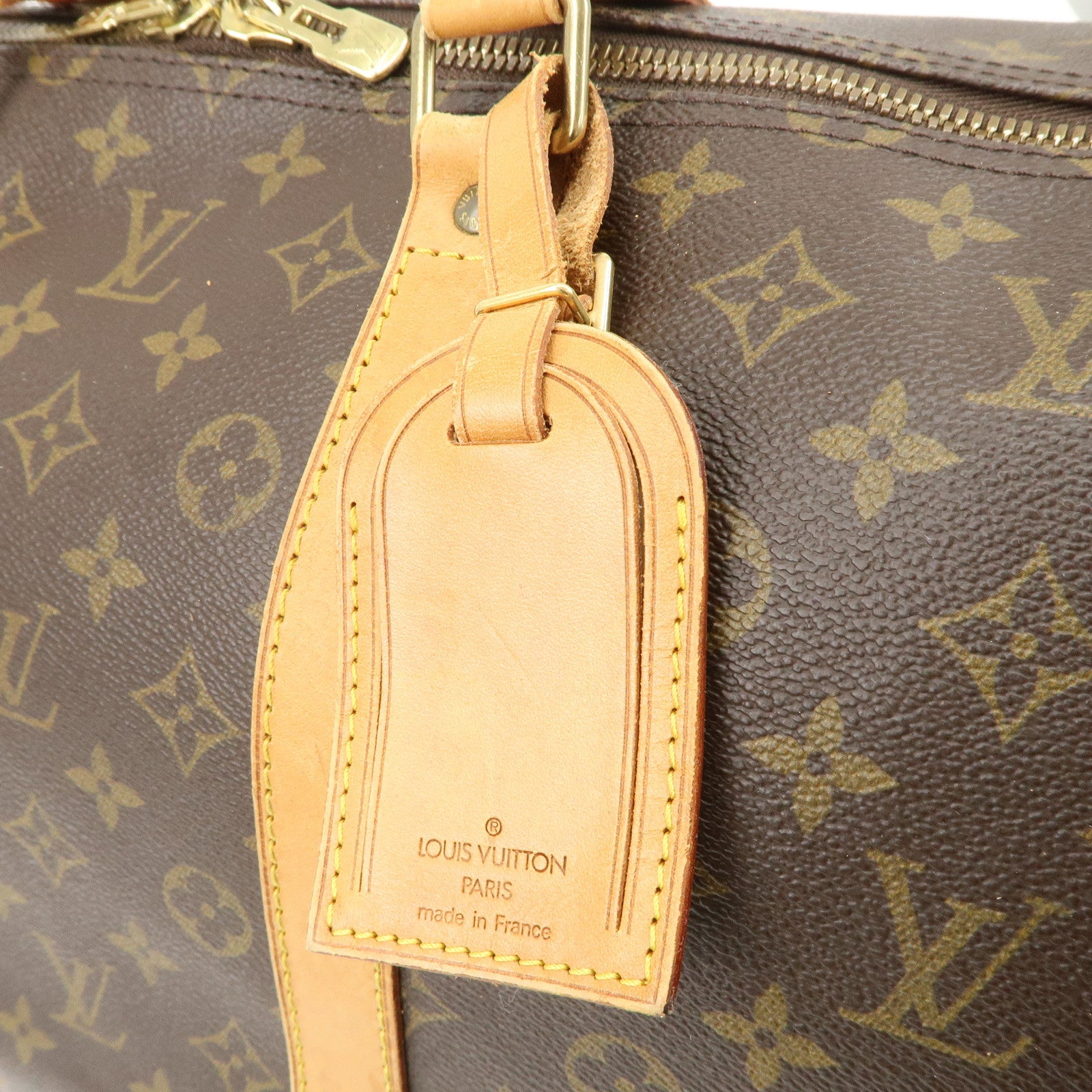 Louis Vuitton Monogram Keep All 55 Boston Bag Travel Bag M41424 Used