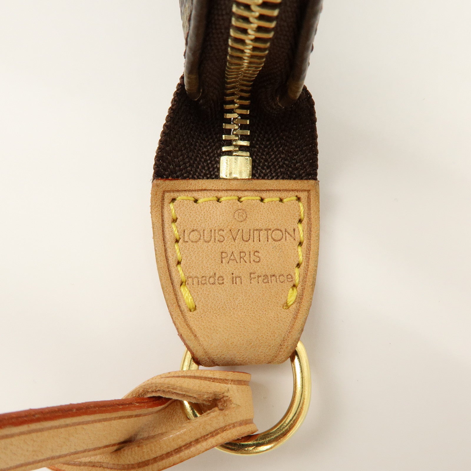 Louis Vuitton Monogram Pochette Accessoires Pouch Hand Bag M51980