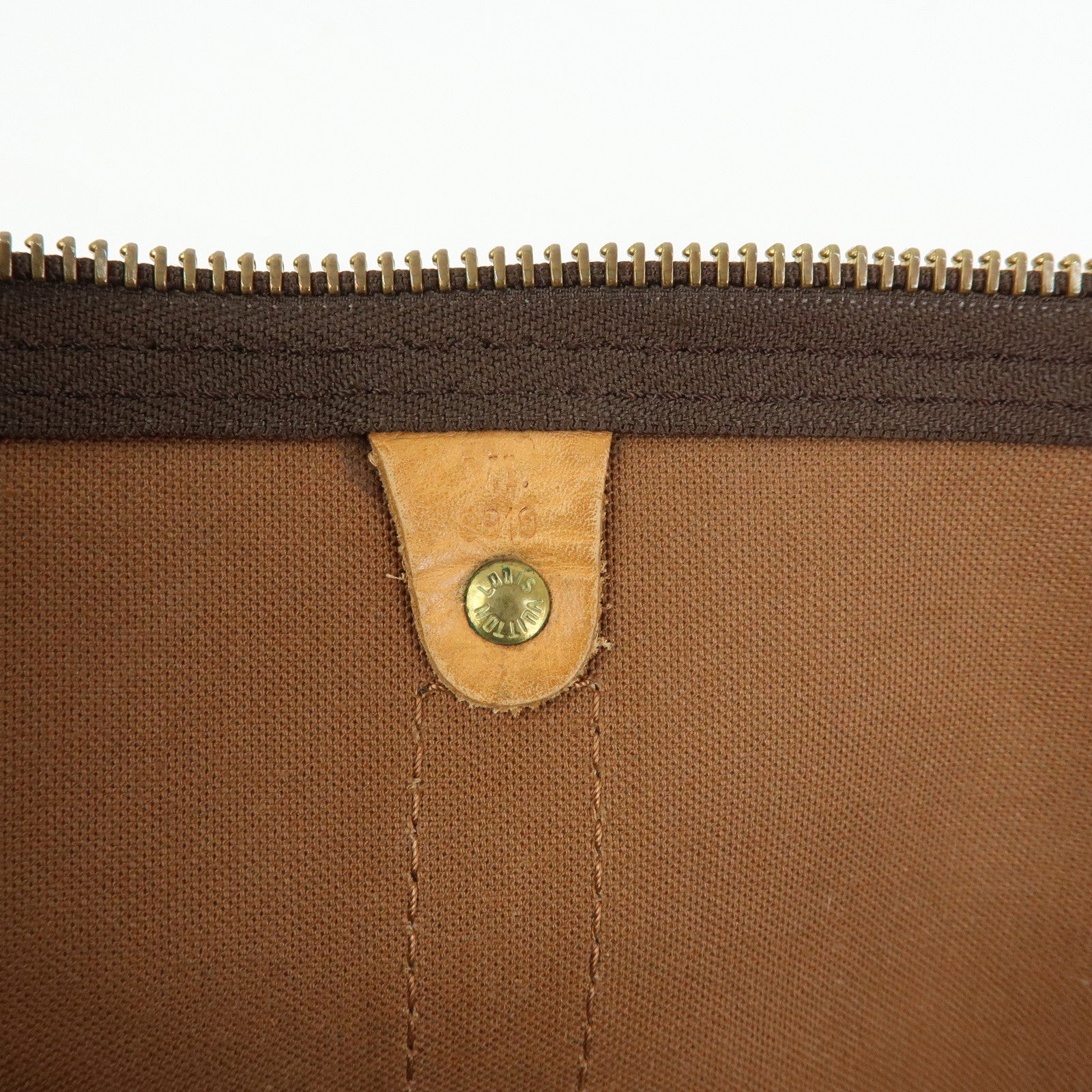 Louis Vuitton Monogram Keep All 45 Boston Bag Brown M41428