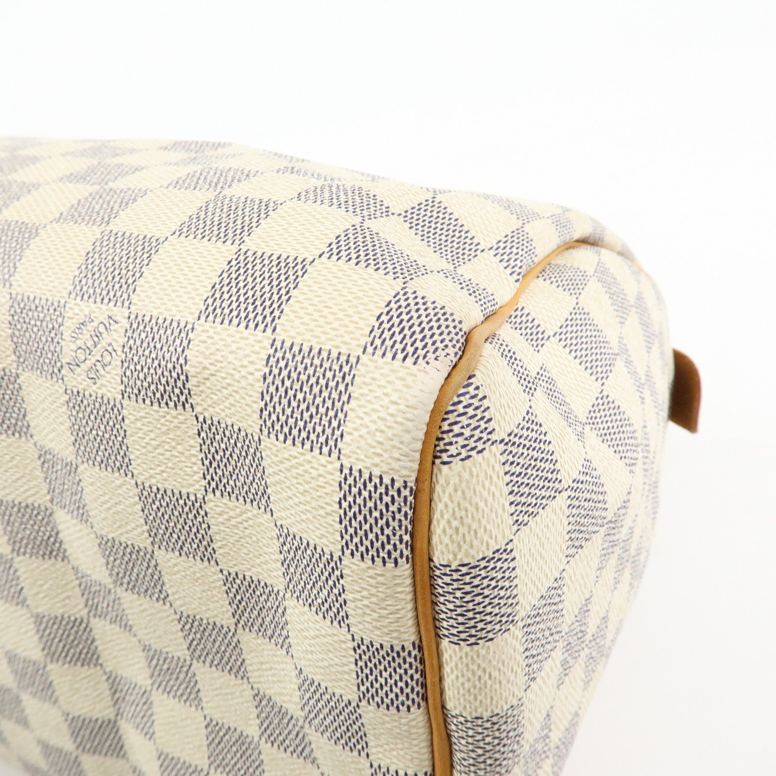 Louis Vuitton Damier Azur Speedy 30 Boston Bag Hand Bag N41533