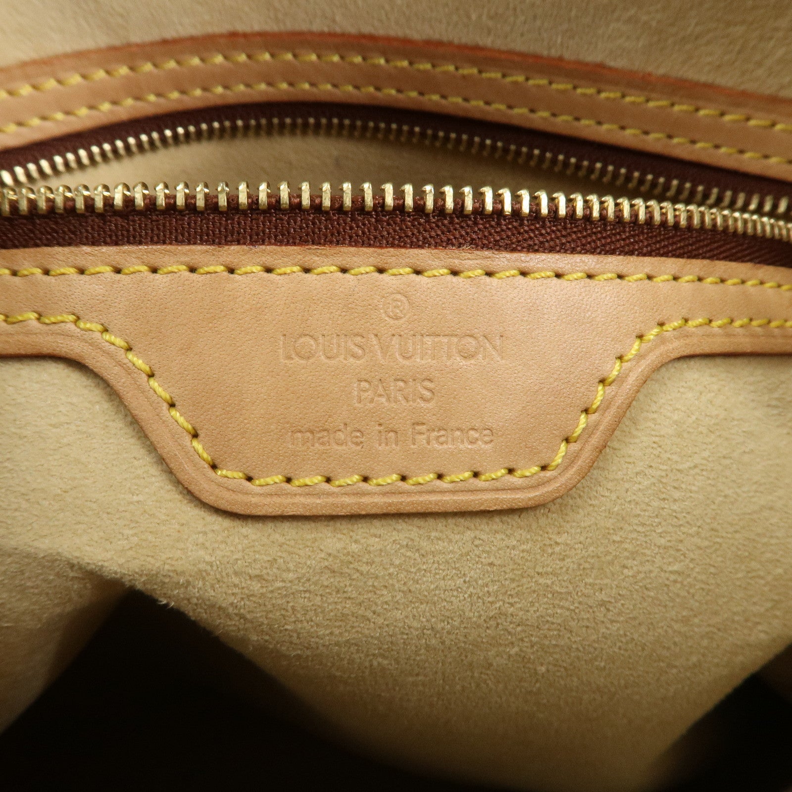 Louis Vuitton Monogram Looping GM Shoulder Bag Brown M51145