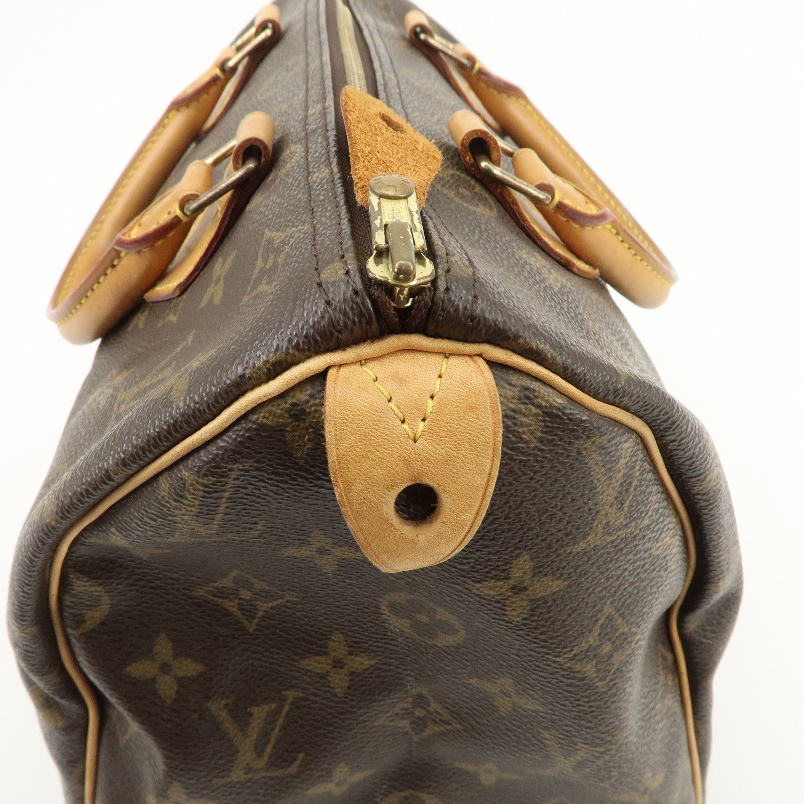 Louis Vuitton Monogram Speedy 30 Boston Bag Hand Bag Brown M41526