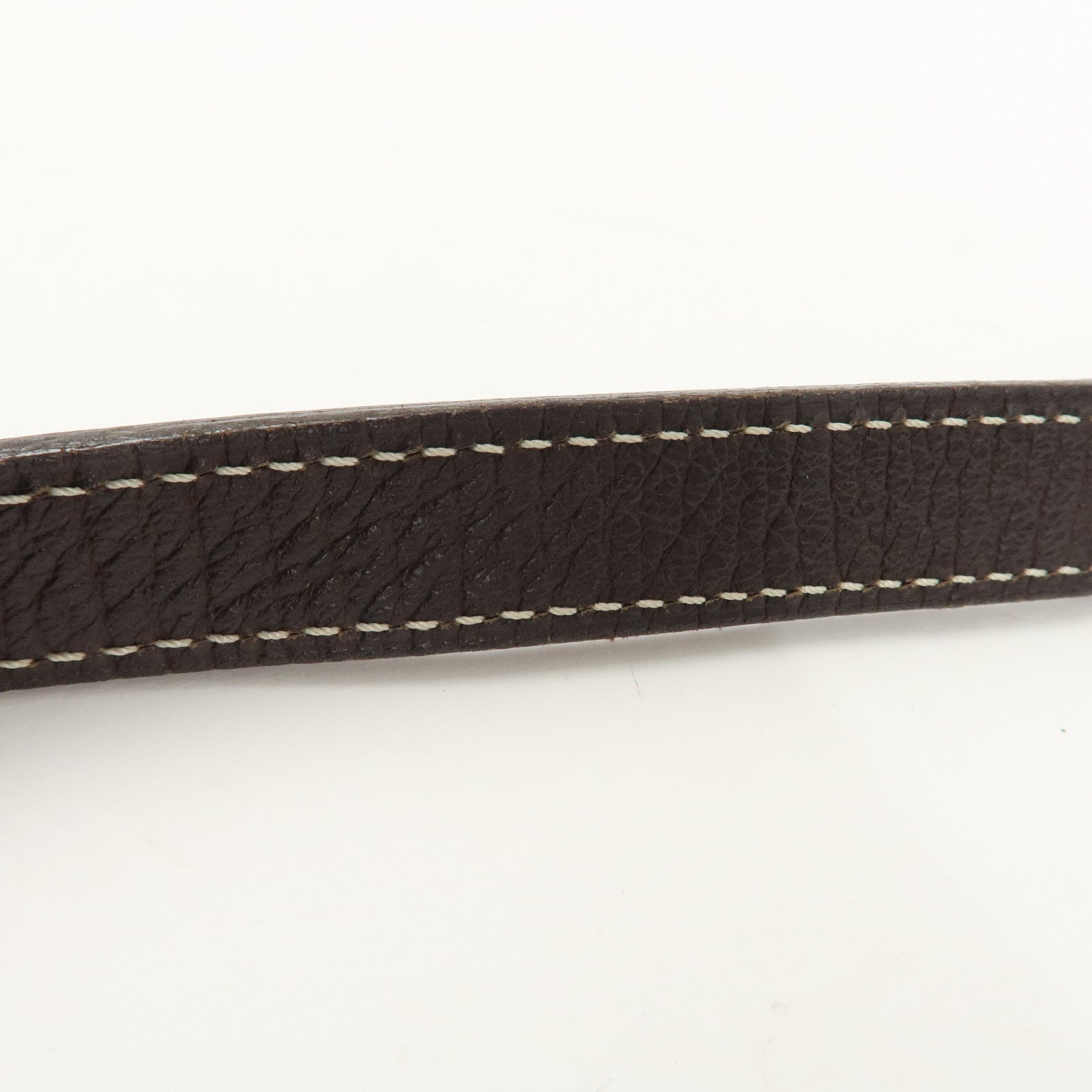 Louis Vuitton Monogram Mini Lin Saumur 30 Ebene Brown M95227 Used