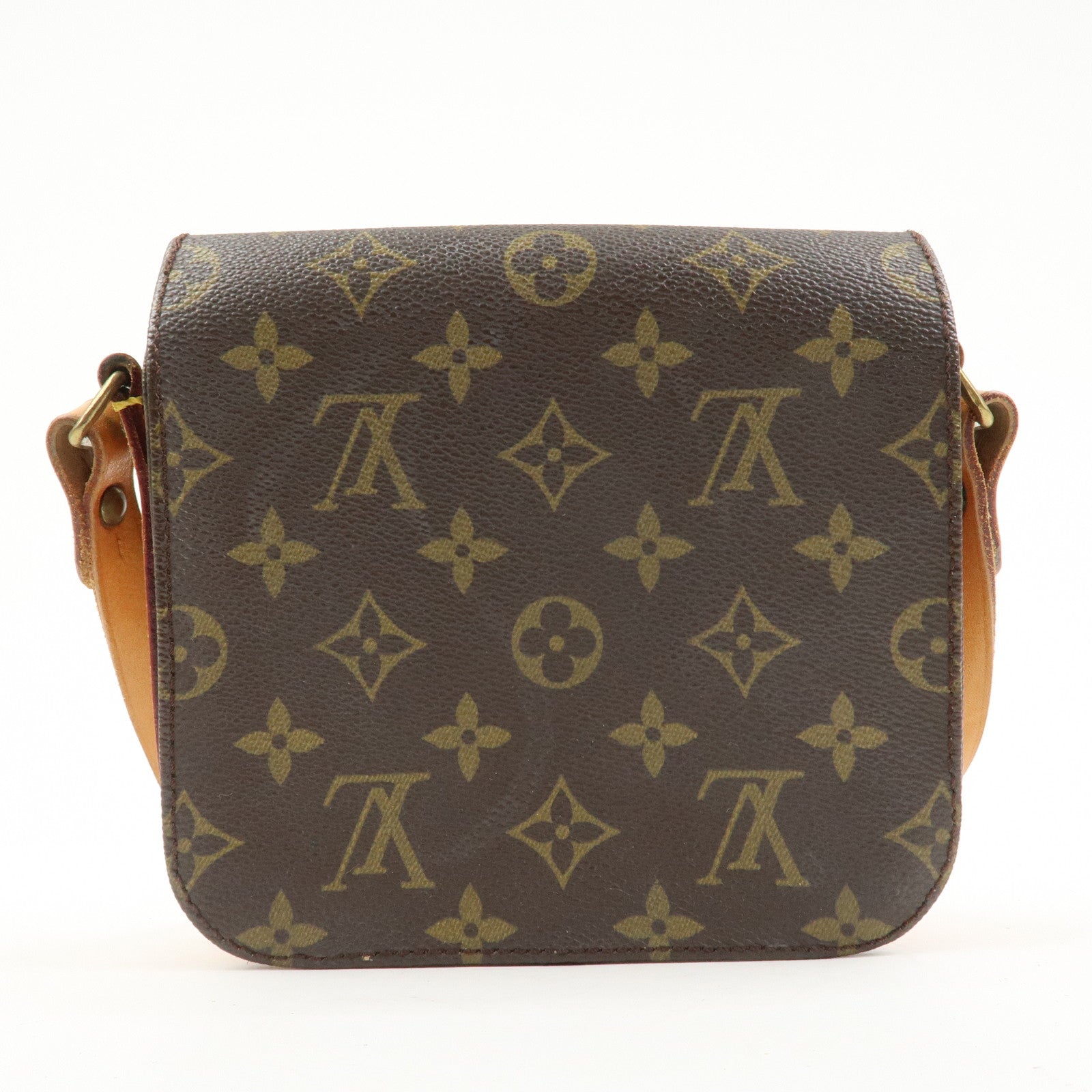 Louis Vuitton Monogram Mini Cartouchiere Shoulder Bag M51254