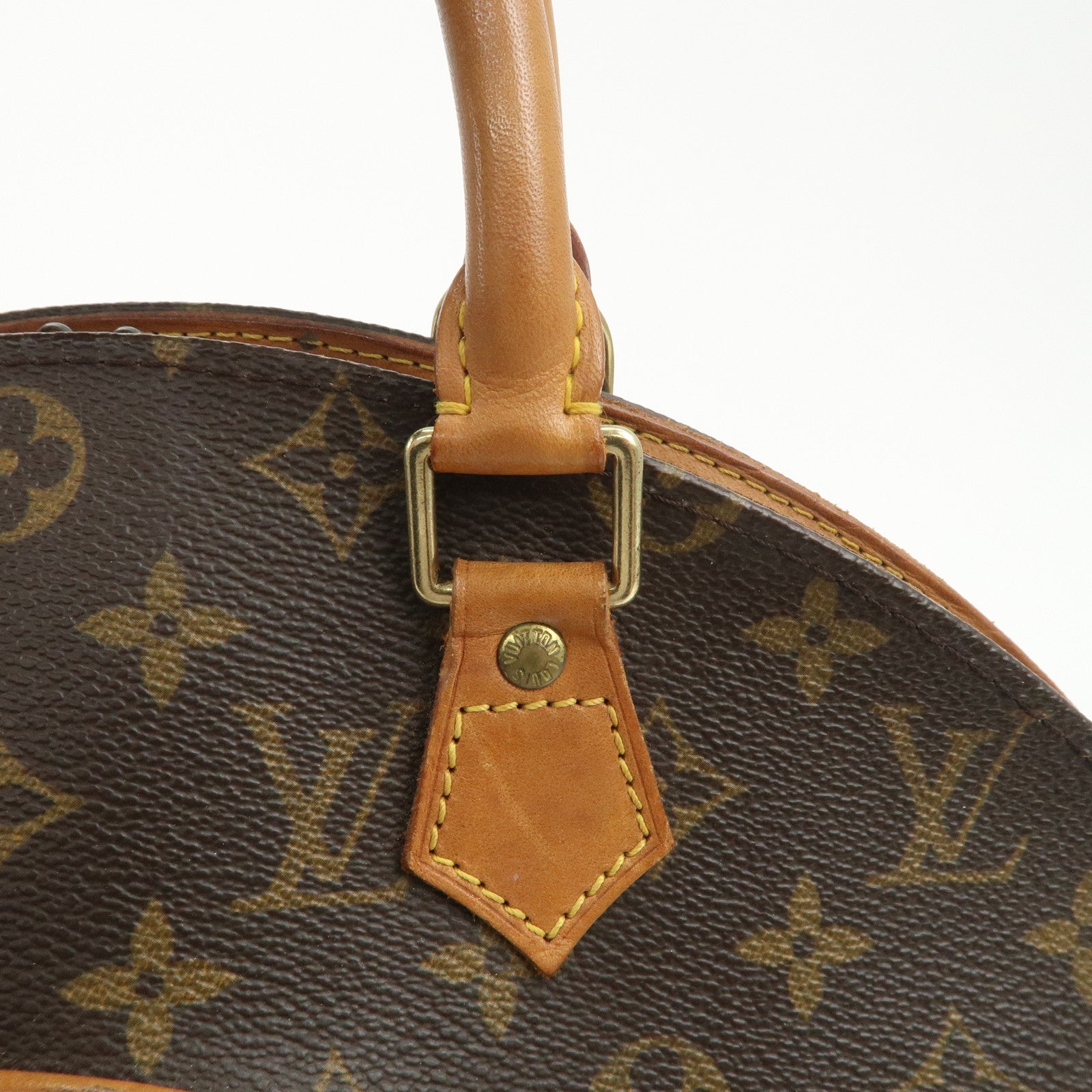 Louis Vuitton Monogram Ellipse MM Hand Bag Brown M51126