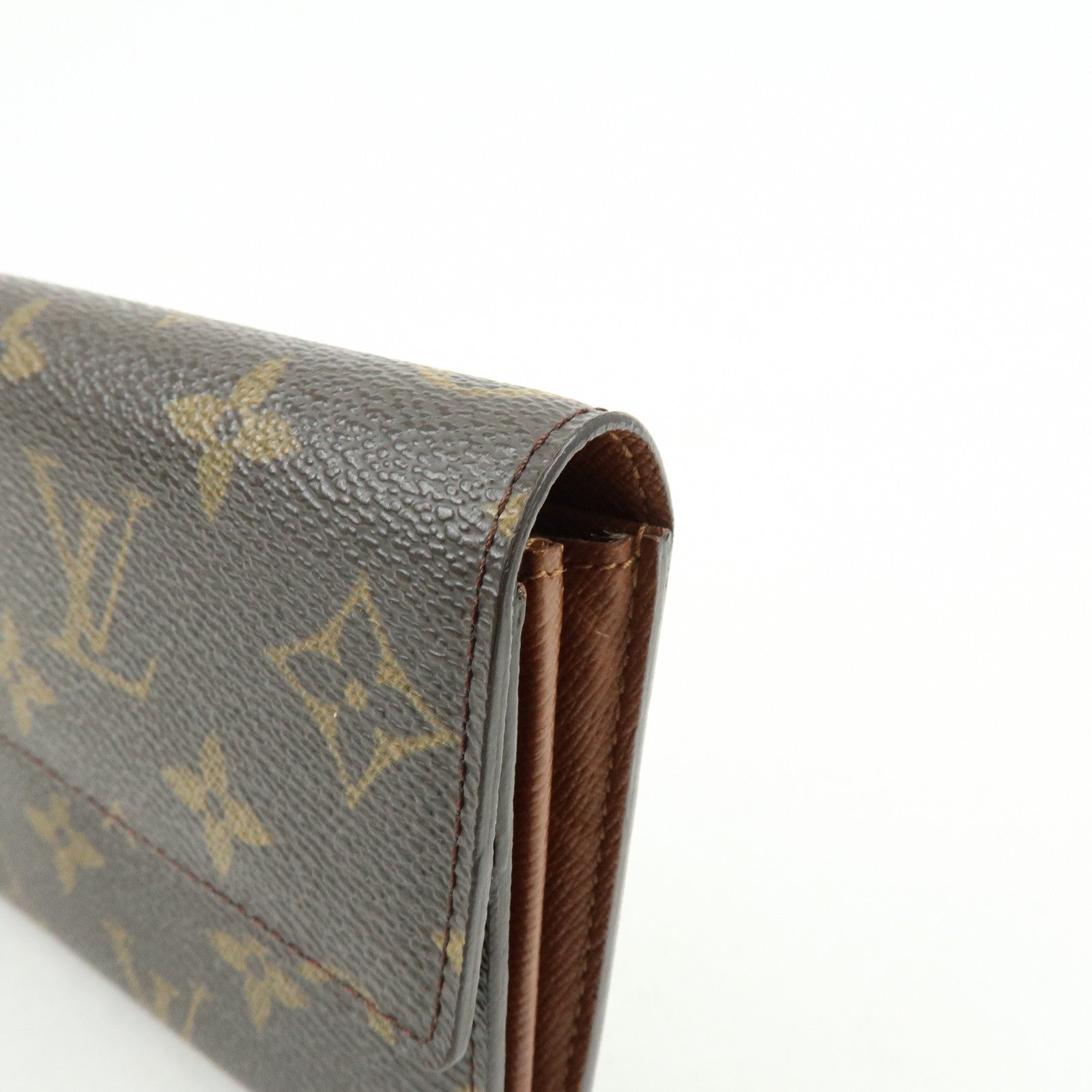 Louis Vuitton Monogram Porte Monnaie Credit Long Wallet M61726