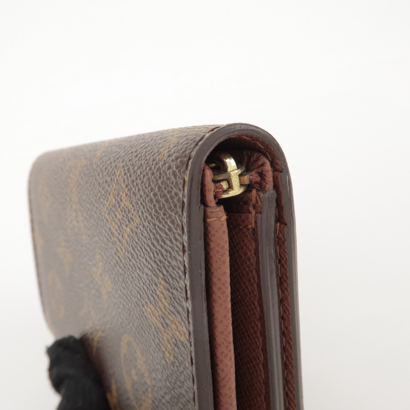 Louis Vuitton Monogram Porte Monnaie Billet Tresor Wallet M61730