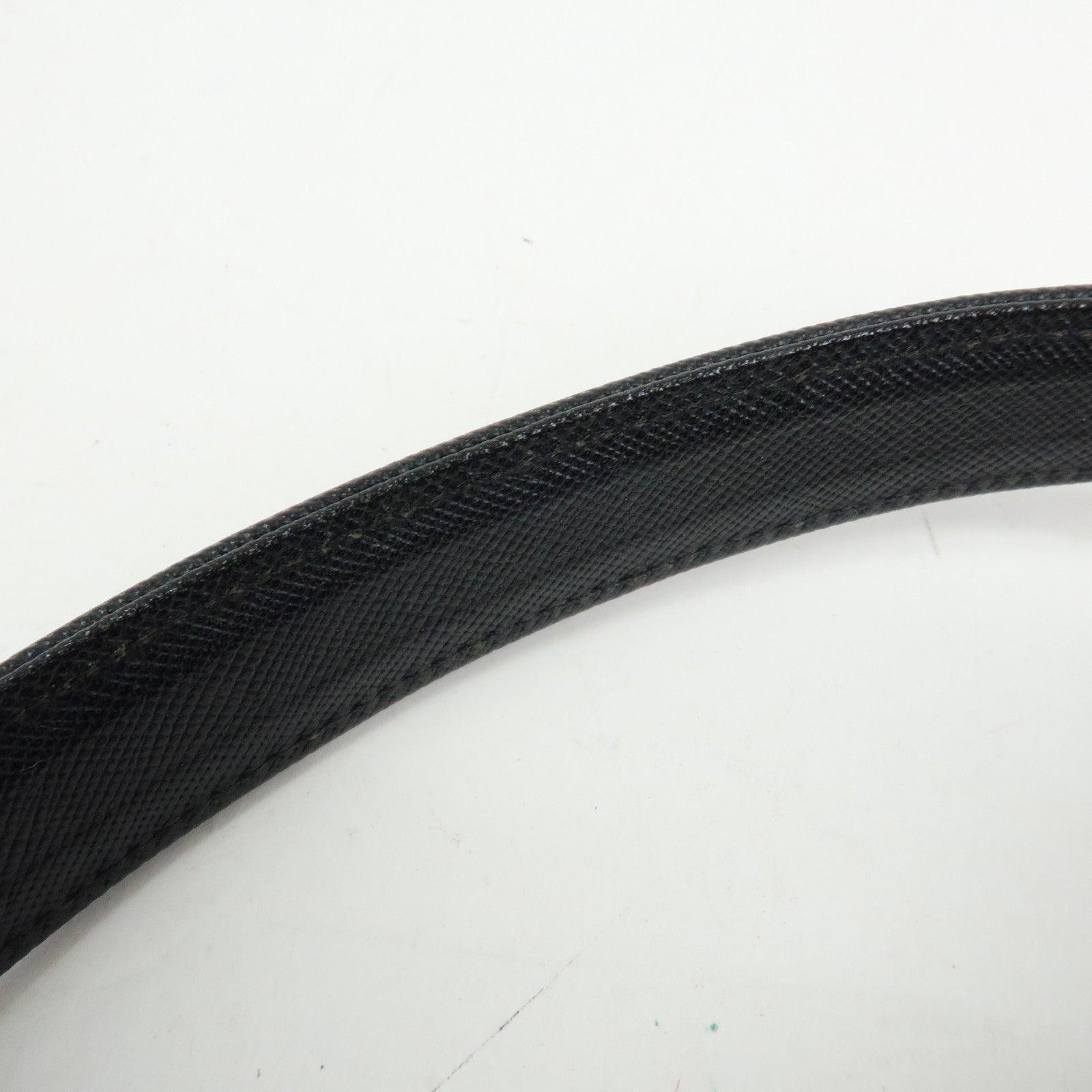 VALENTINO Leather 2Way Bag Hand Bag Shoulder Bag Black