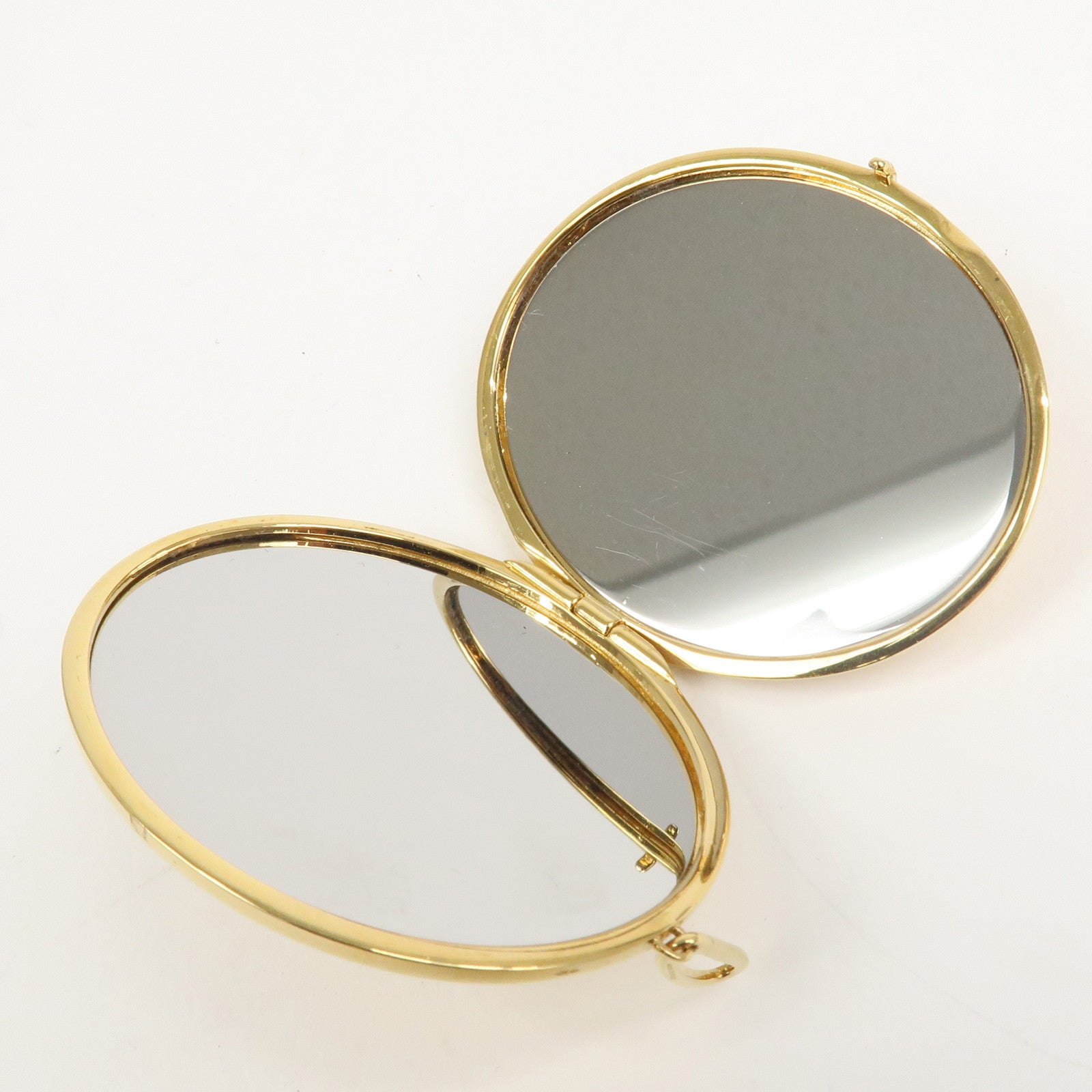 CELINE Metal Sulky Box Pendant Charm Pendant Top Gold